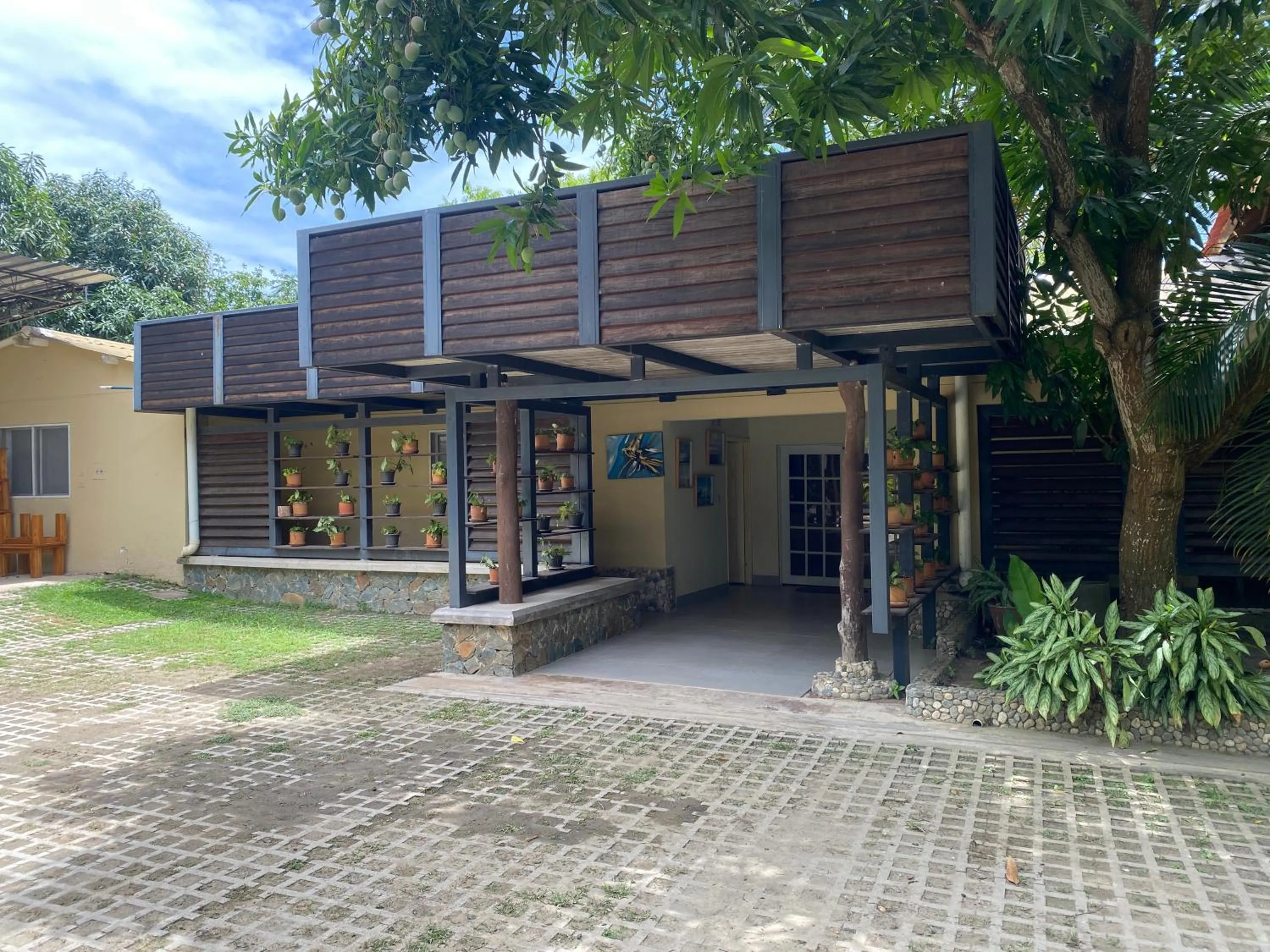 Facade/entrance in Gardenia Springs - La Finca Buritaca
