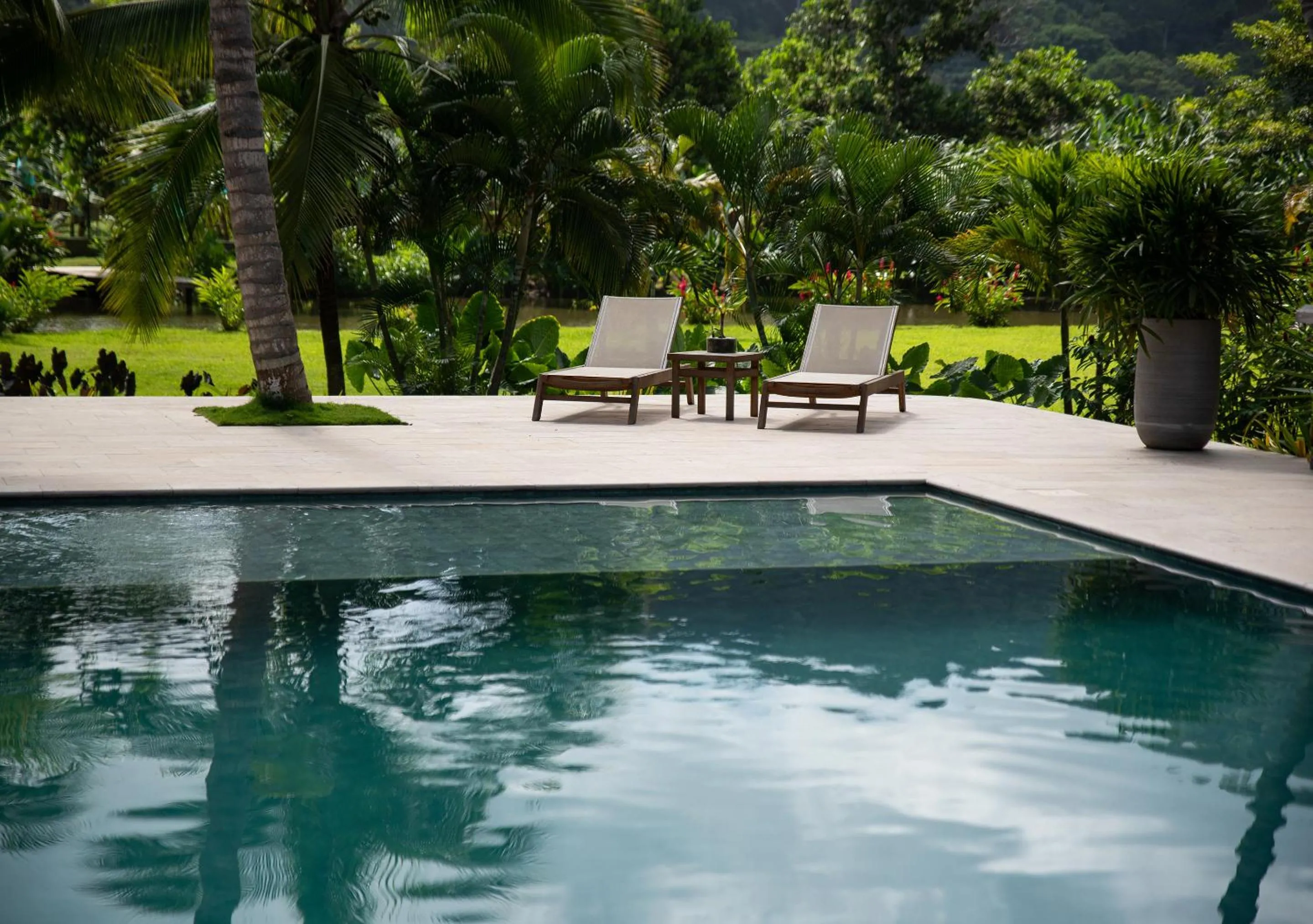 Swimming pool in Gardenia Springs - La Finca Buritaca