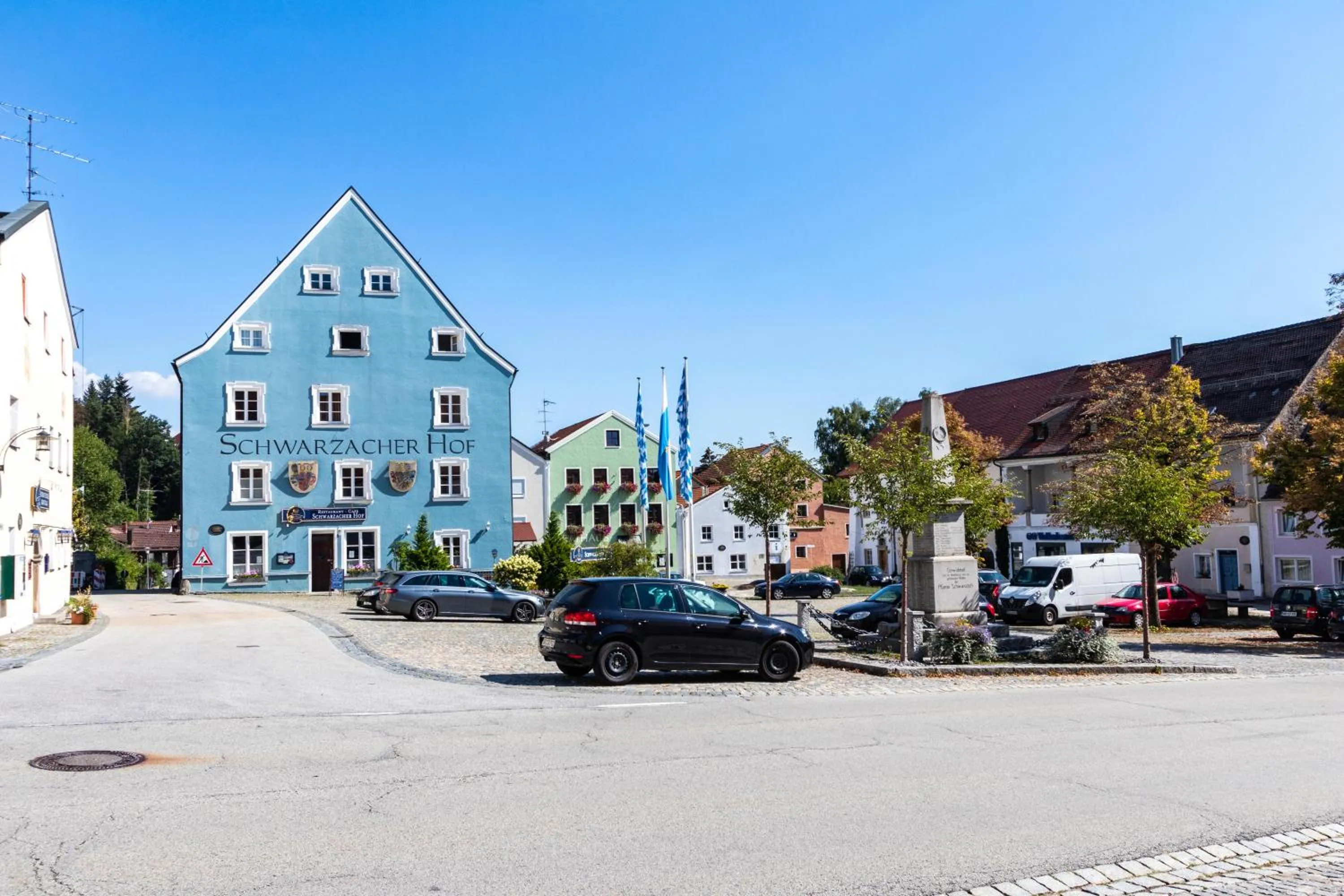 Property building in Schwarzacher Hof in Niederbayern