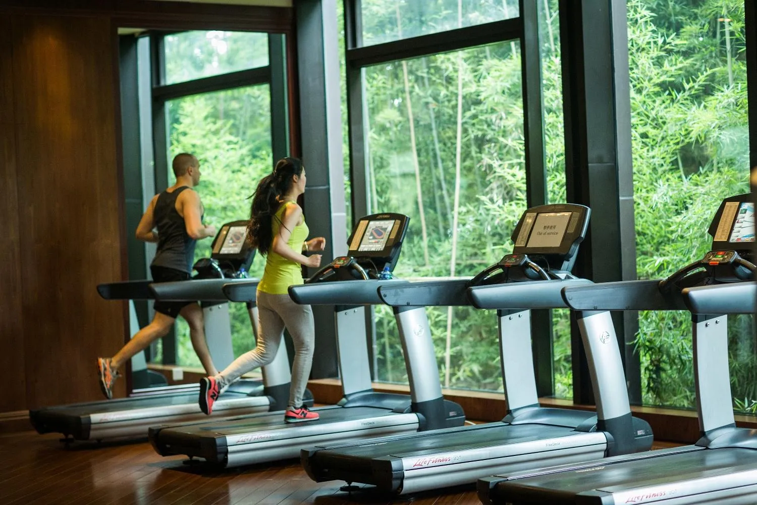 Fitness centre/facilities in Kempinski Hotel Suzhou