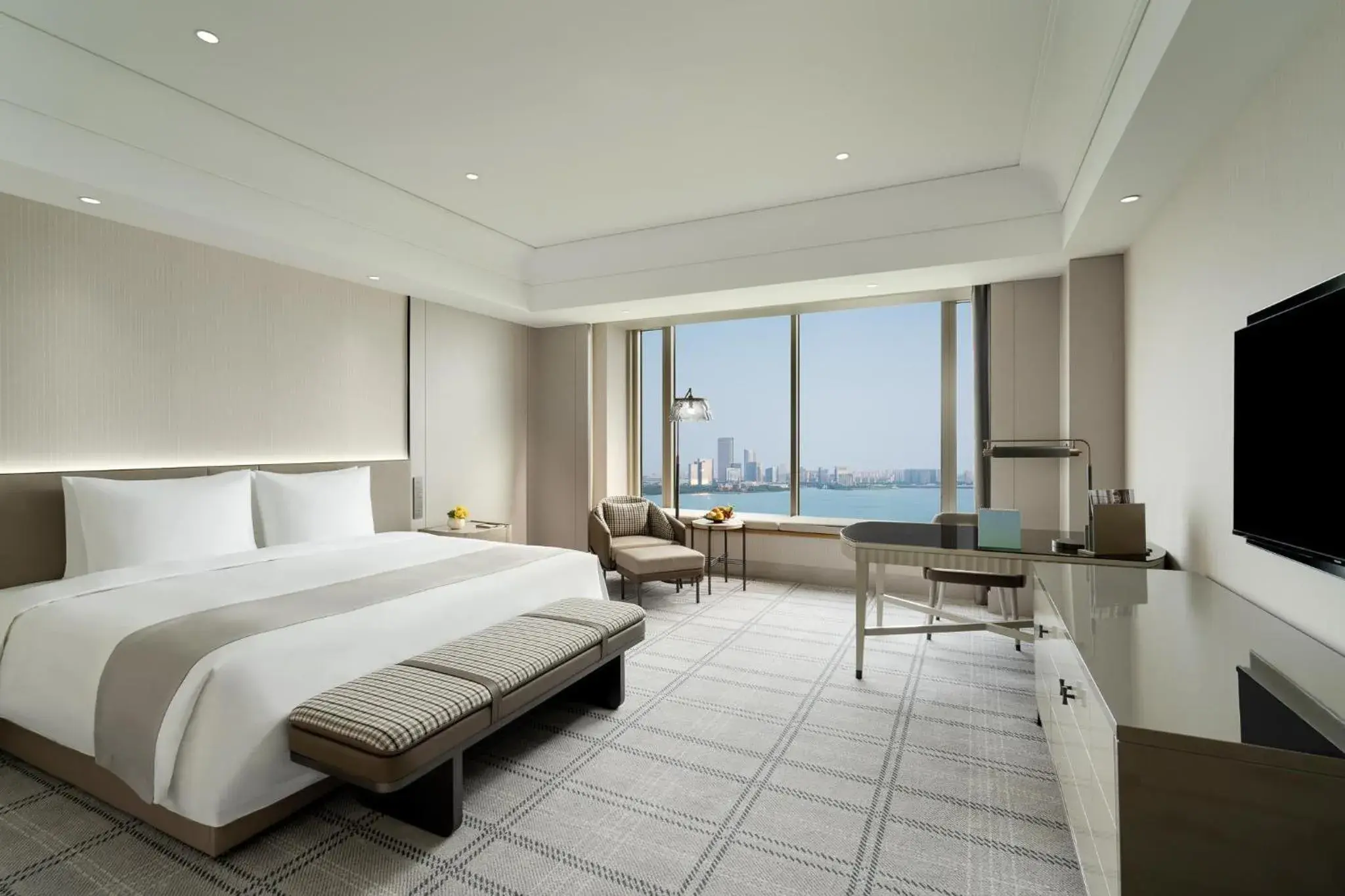 Bedroom, Bed in Kempinski Hotel Suzhou Bedroom, Bed in Kempinski Hotel Suzhou