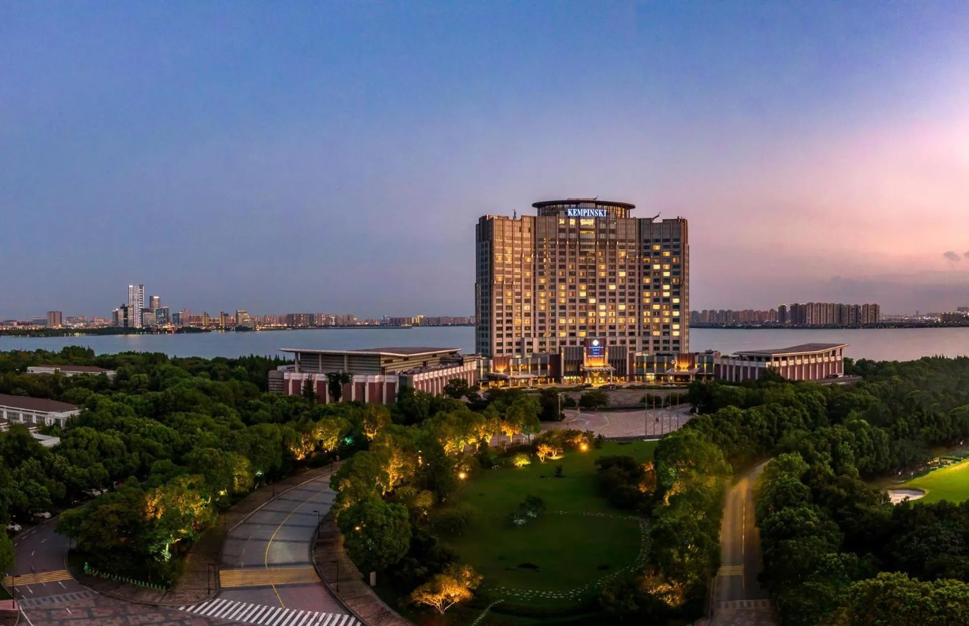 Property building in Kempinski Hotel Suzhou