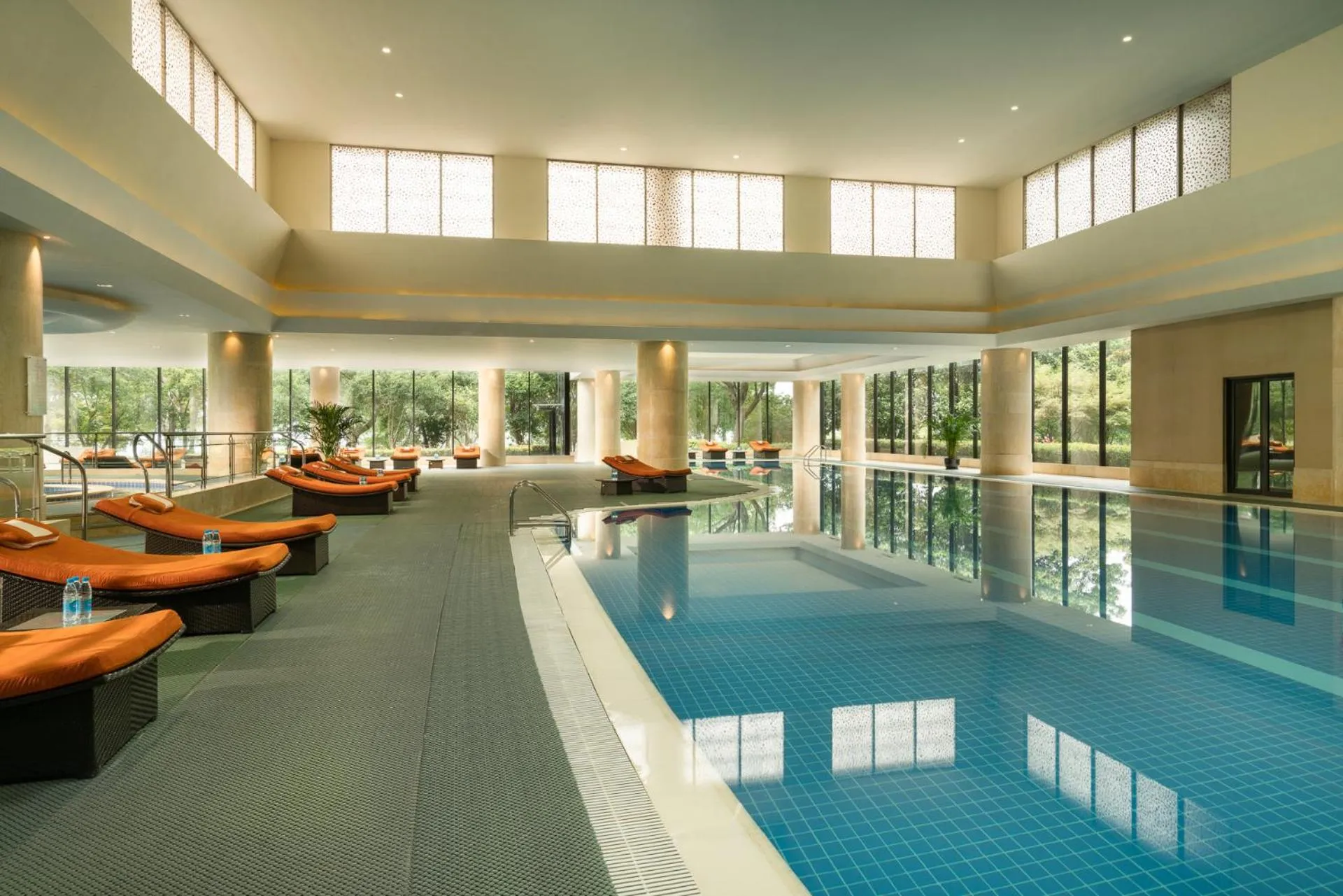 Fitness centre/facilities in Kempinski Hotel Suzhou