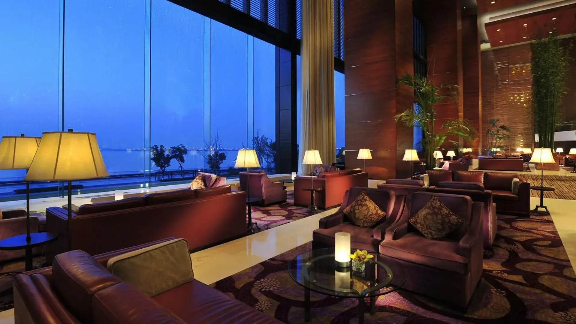 Lobby or reception in Kempinski Hotel Suzhou Lobby or reception in Kempinski Hotel Suzhou