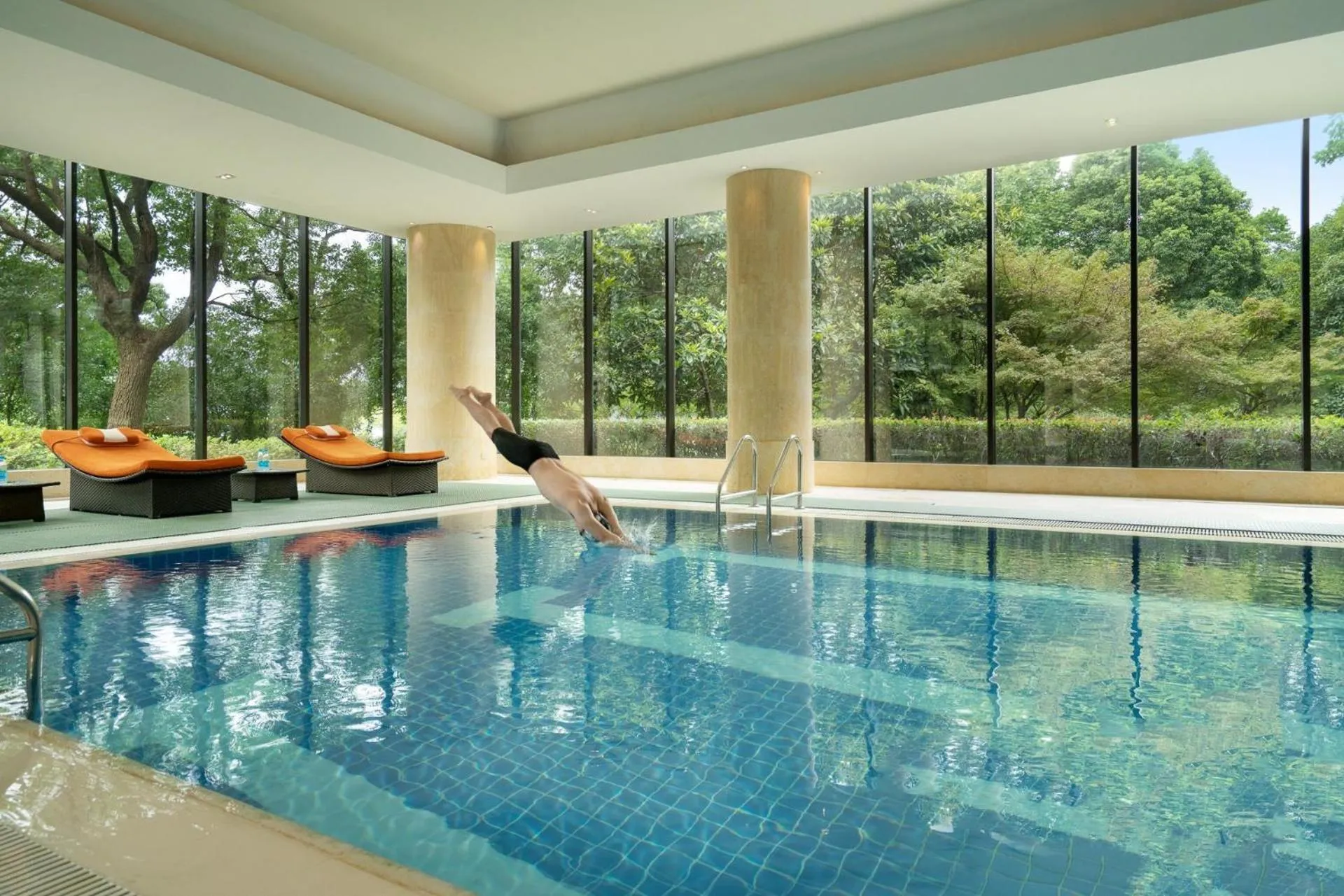 Fitness centre/facilities in Kempinski Hotel Suzhou