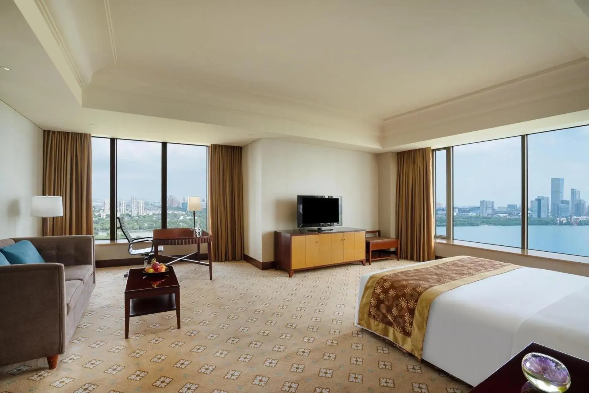 Bedroom, Bed in Kempinski Hotel Suzhou Bedroom, Bed in Kempinski Hotel Suzhou