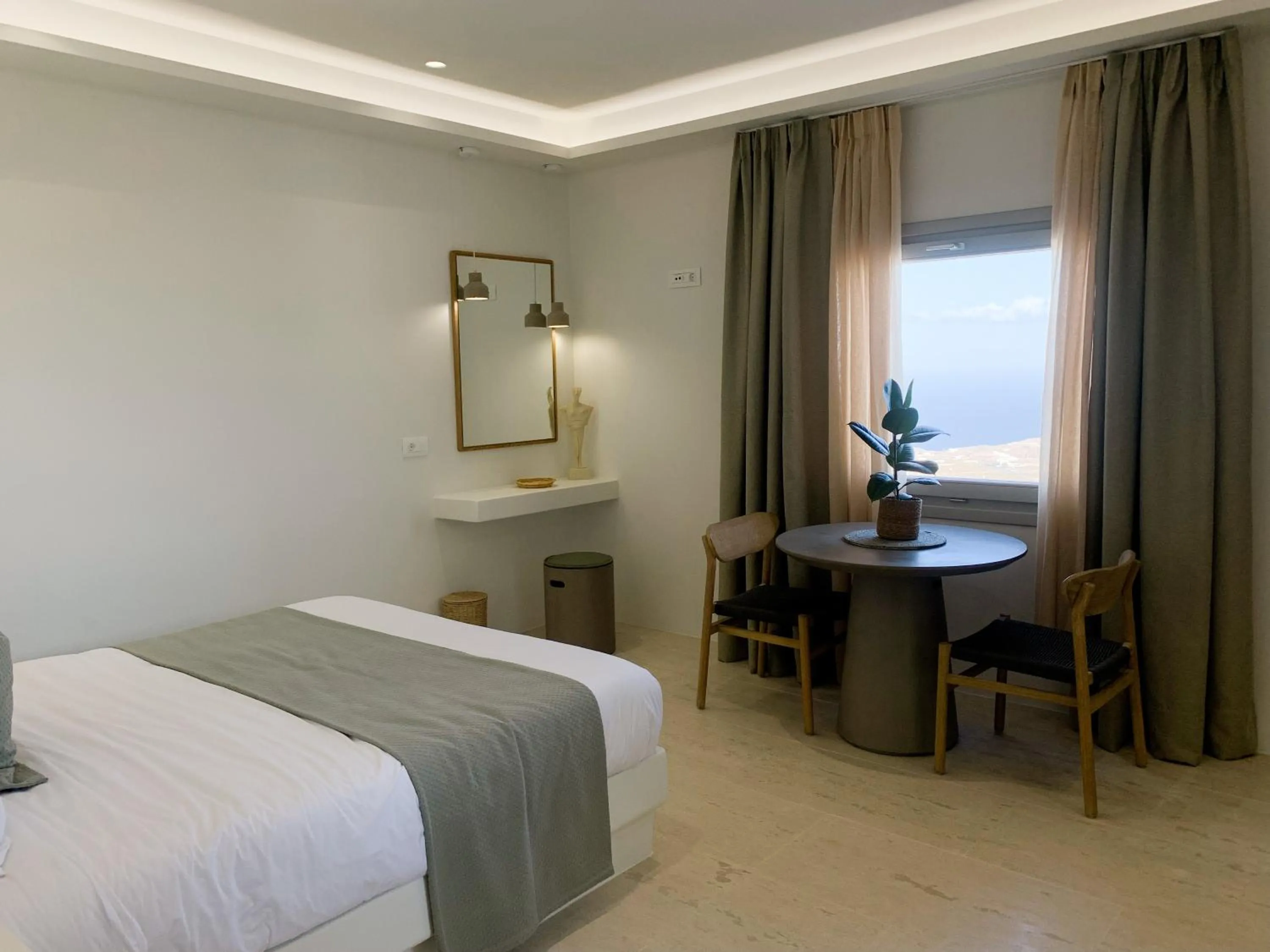 Photo of the whole room in Mod Santorini Vegan Accommodation