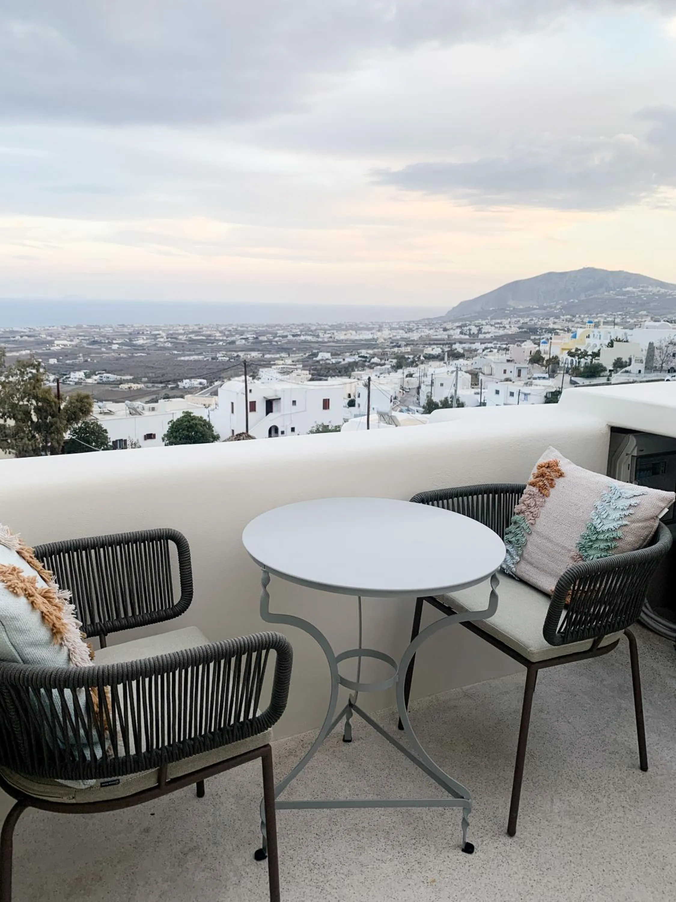 Balcony/Terrace in Mod Santorini Vegan Accommodation