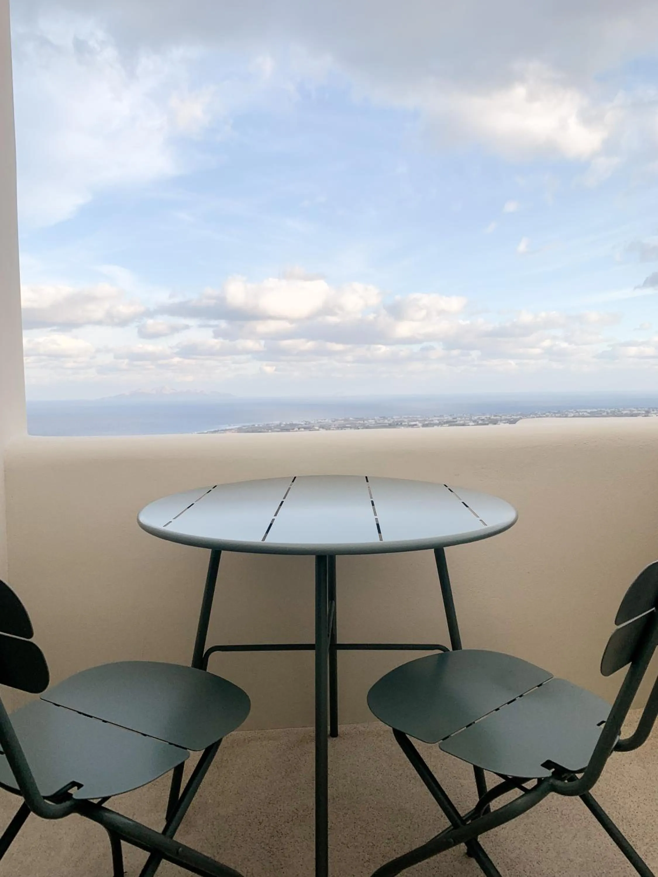 Balcony/Terrace in Mod Santorini Vegan Accommodation