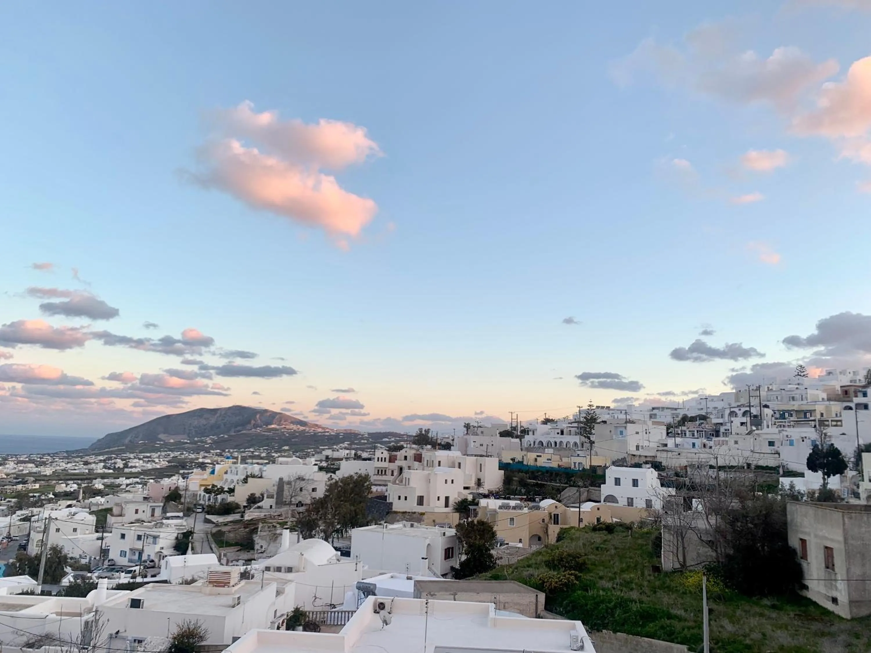 Natural landscape in Mod Santorini Vegan Accommodation