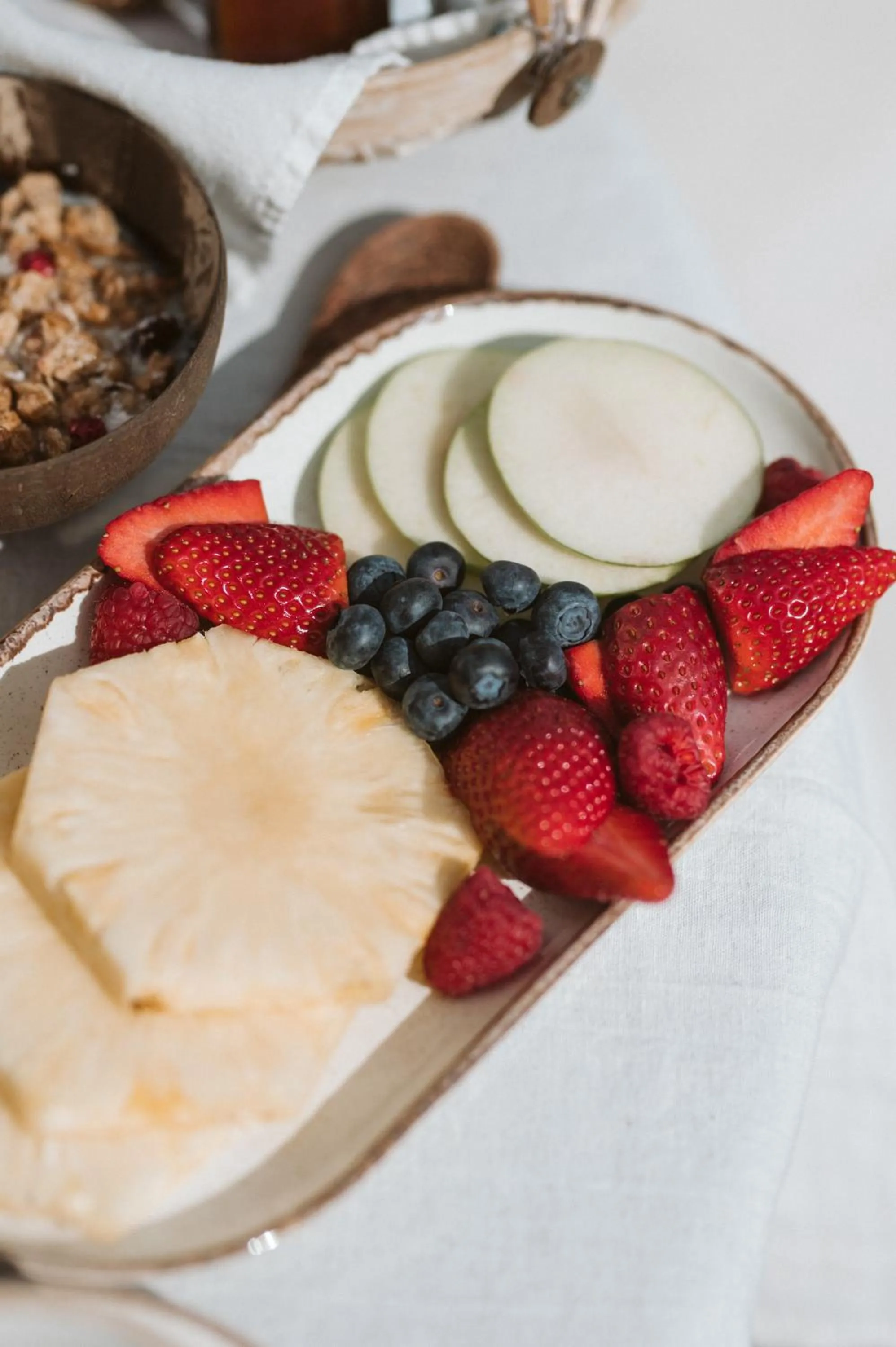 Food and drinks in Mod Santorini Vegan Accommodation