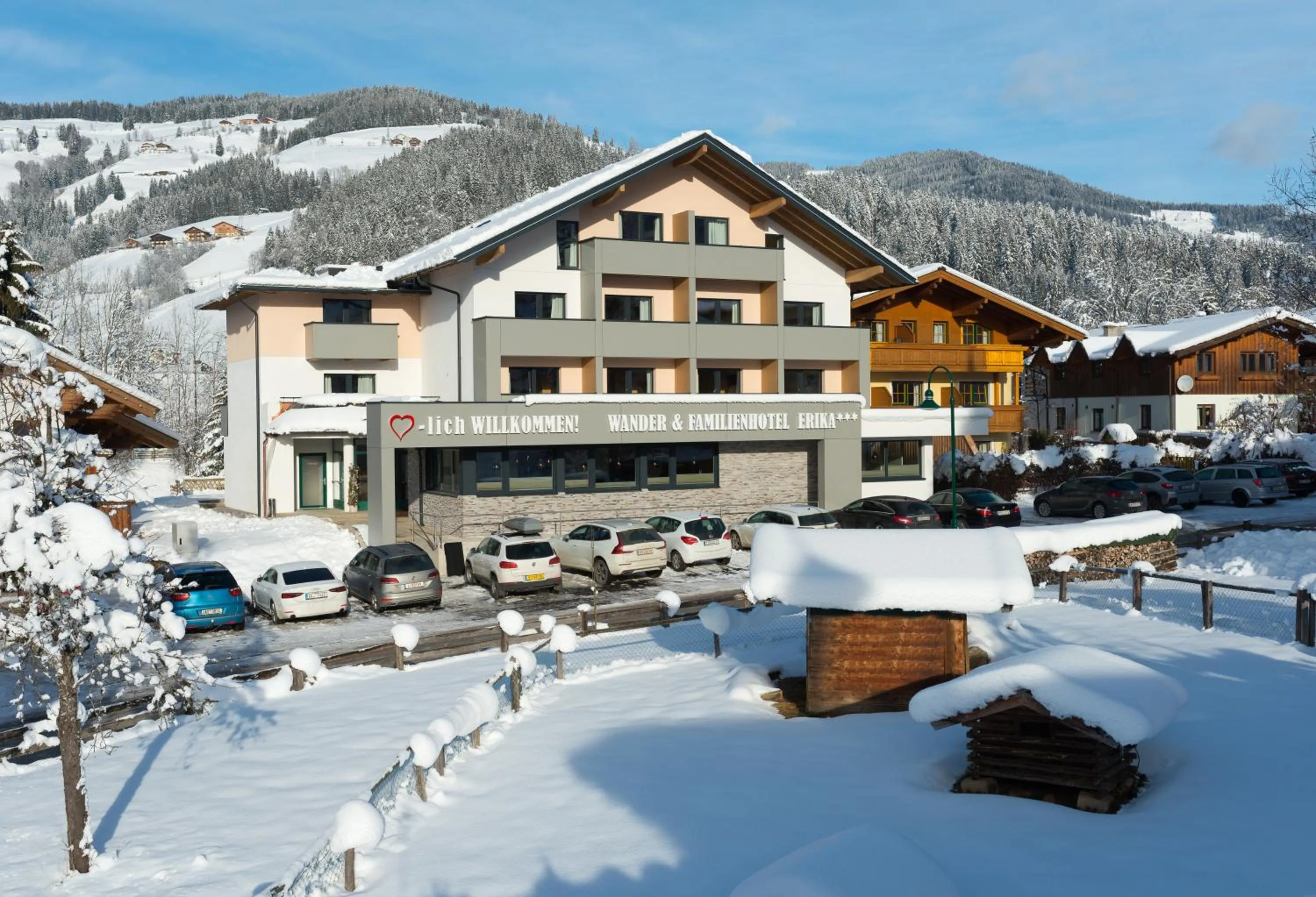 Facade/entrance in Wander- und Familienhotel Erika