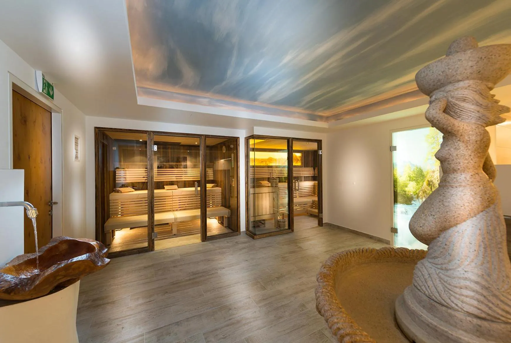 Sauna in Wander- und Familienhotel Erika