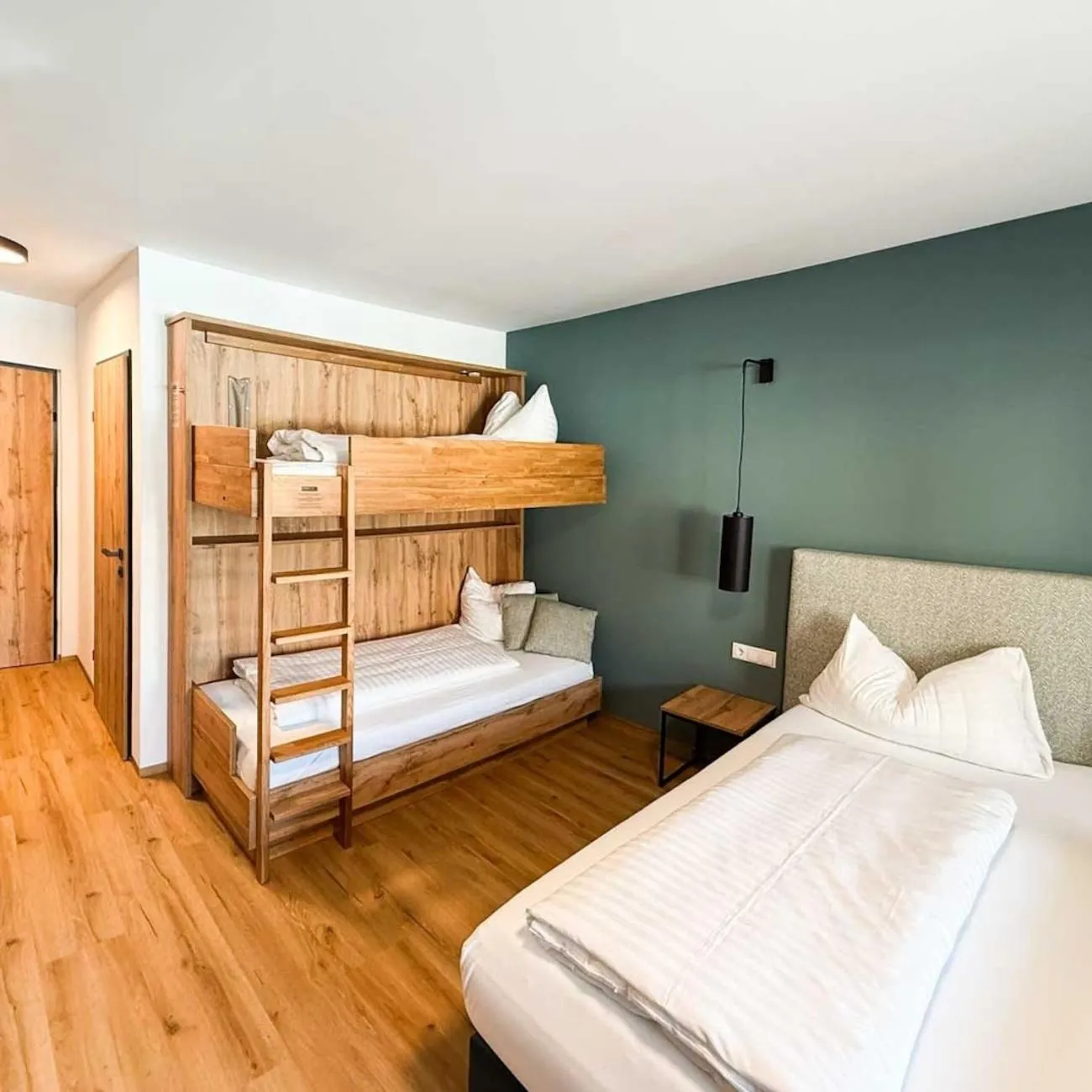 Photo of the whole room, Bed in Wander- und Familienhotel Erika