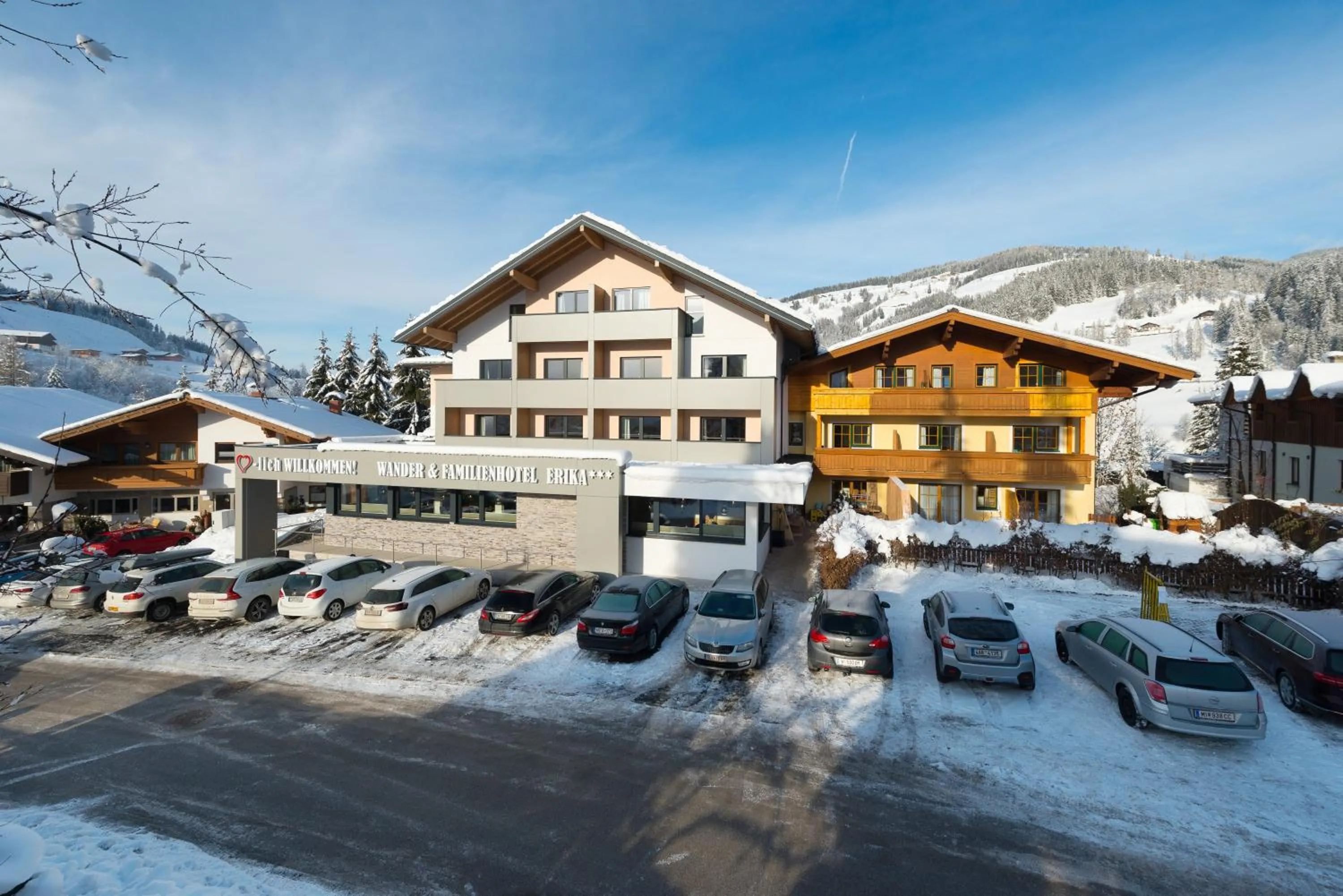 Property building in Wander- und Familienhotel Erika
