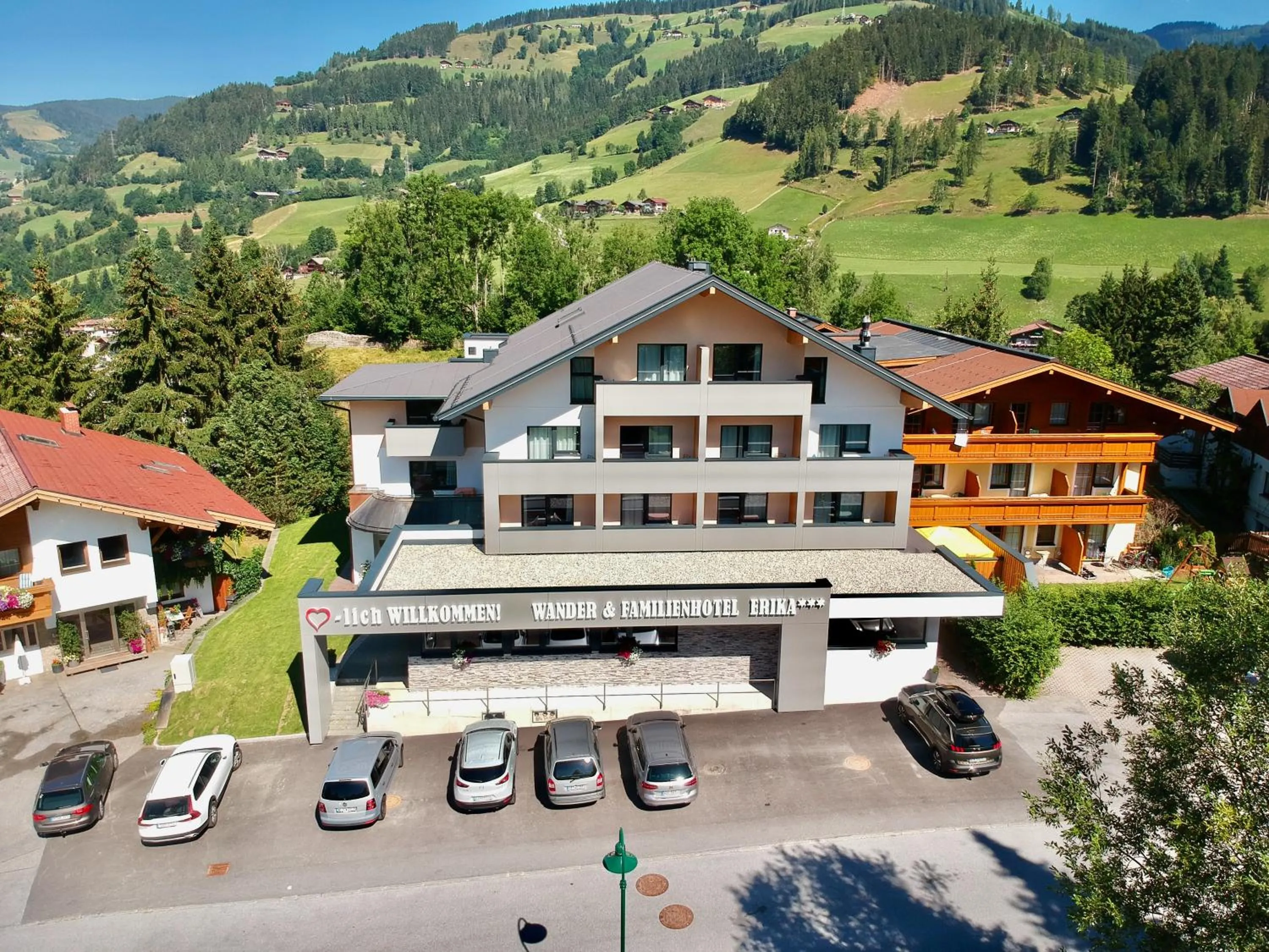 Property building in Wander- und Familienhotel Erika