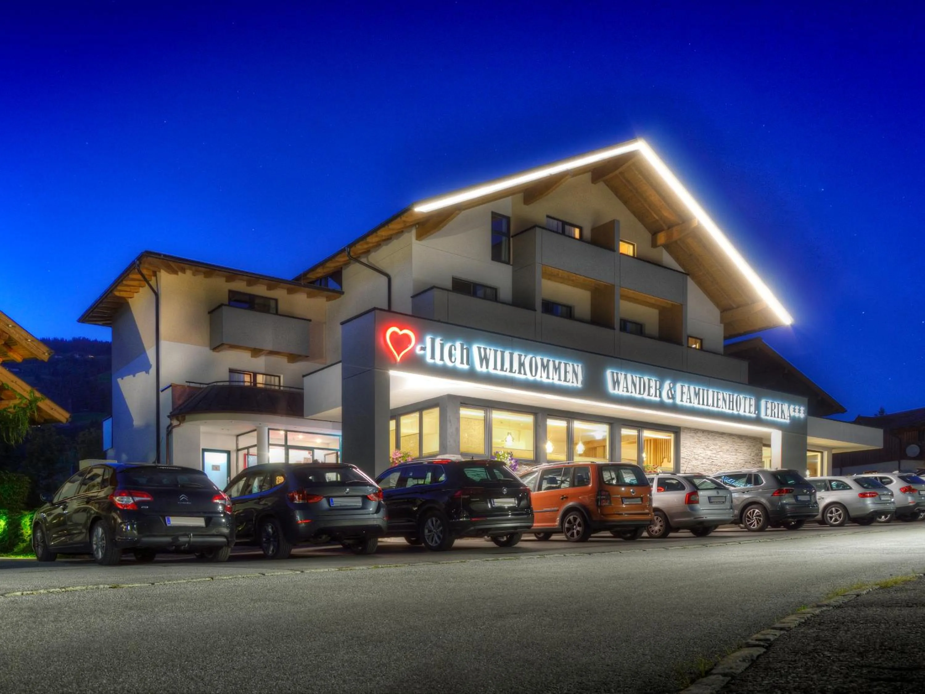 Property building in Wander- und Familienhotel Erika