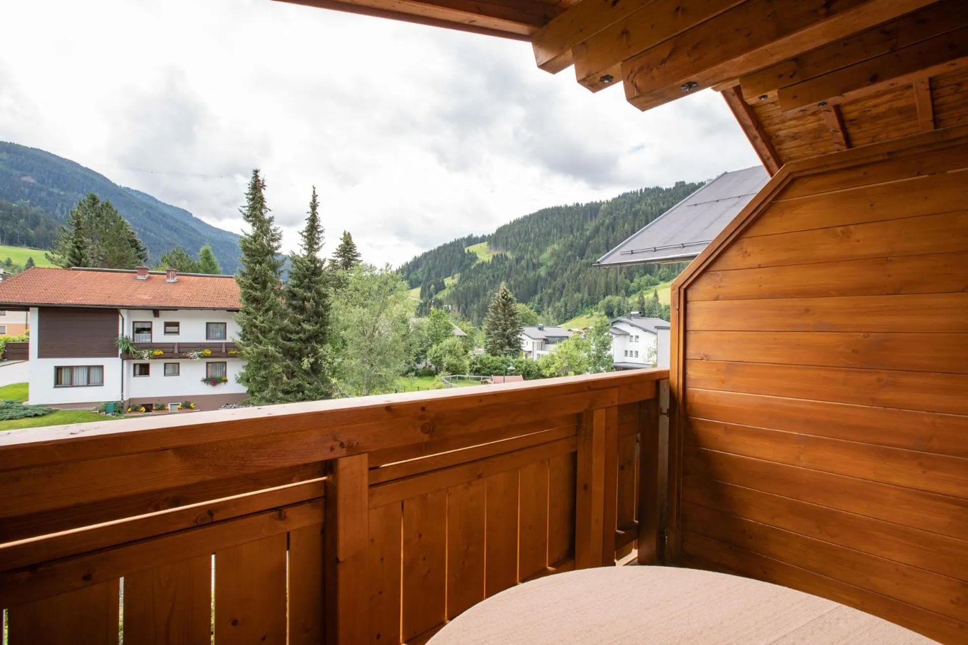 Balcony/Terrace in Wander- und Familienhotel Erika