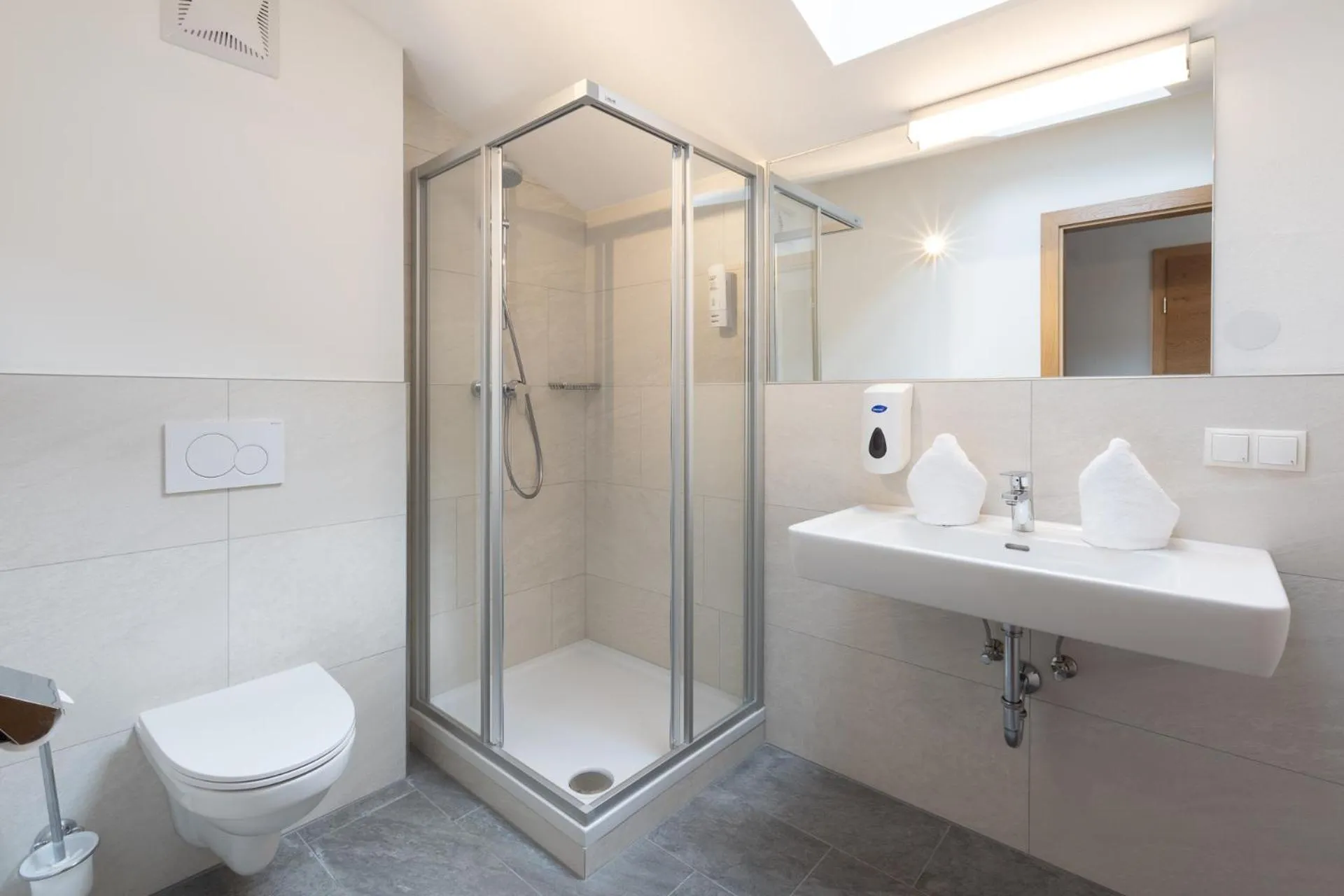 Bathroom in Wander- und Familienhotel Erika