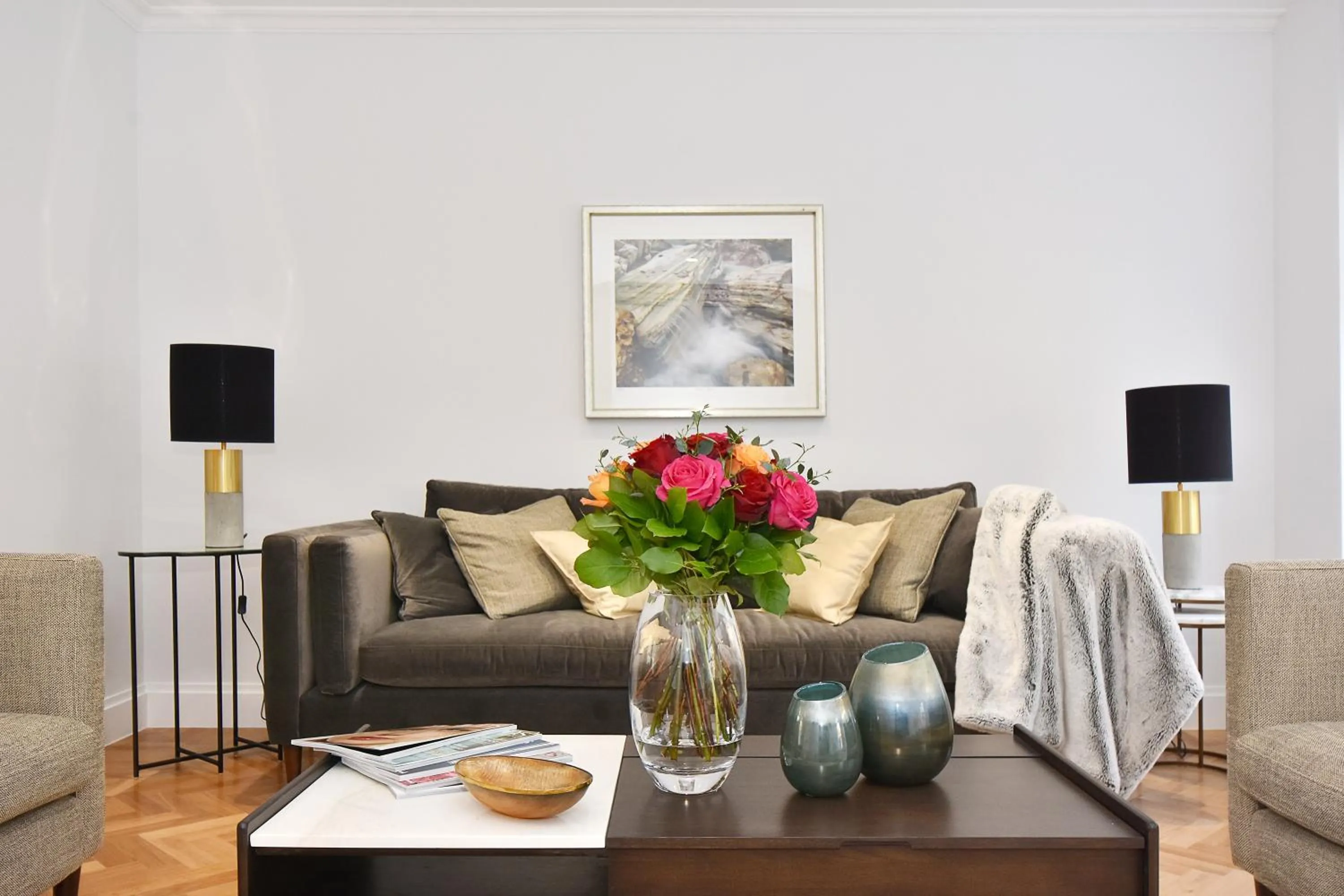 Seating area in London Choice Apartments - Mayfair - Piccadilly
