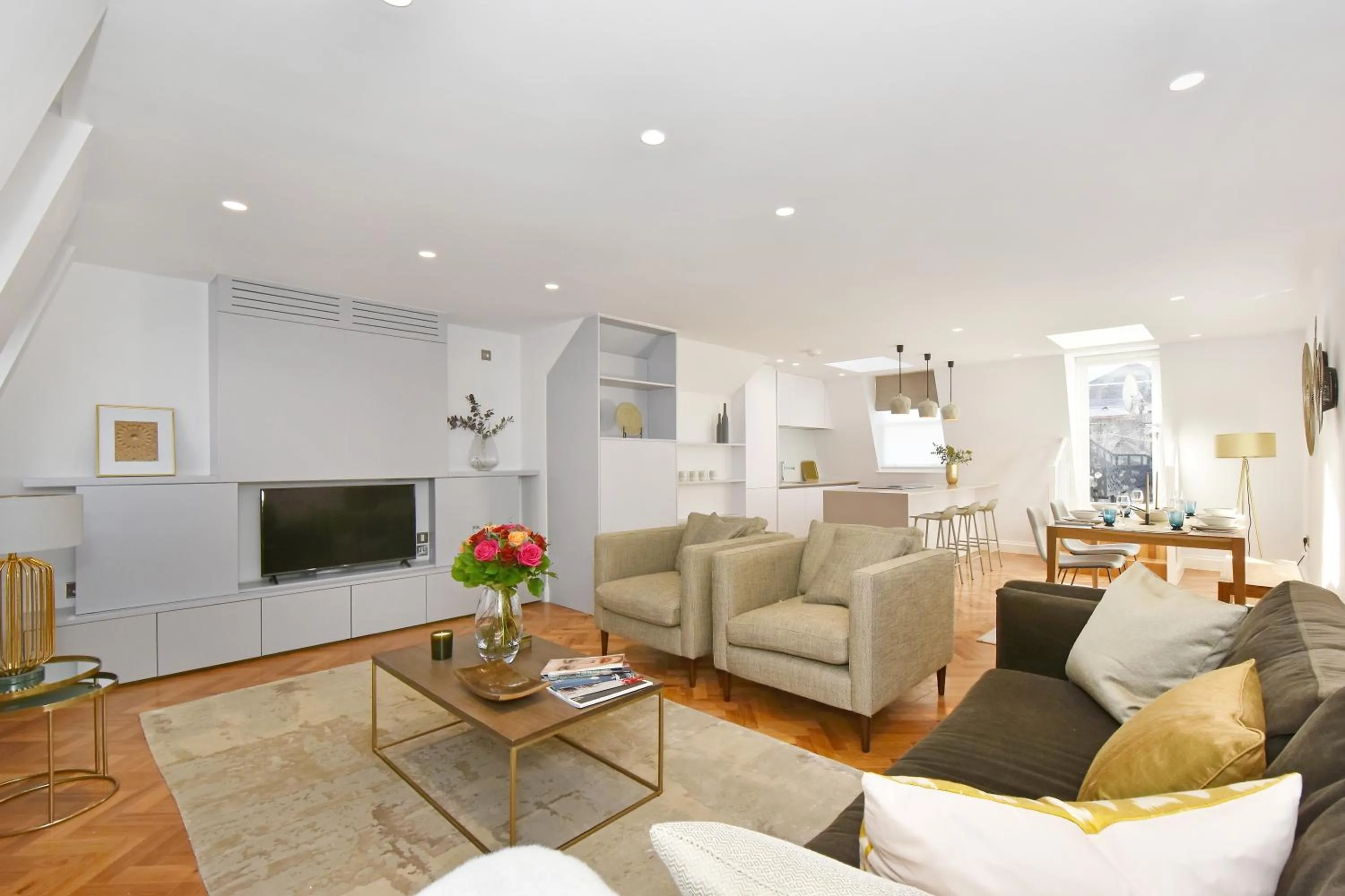 Seating area in London Choice Apartments - Mayfair - Piccadilly