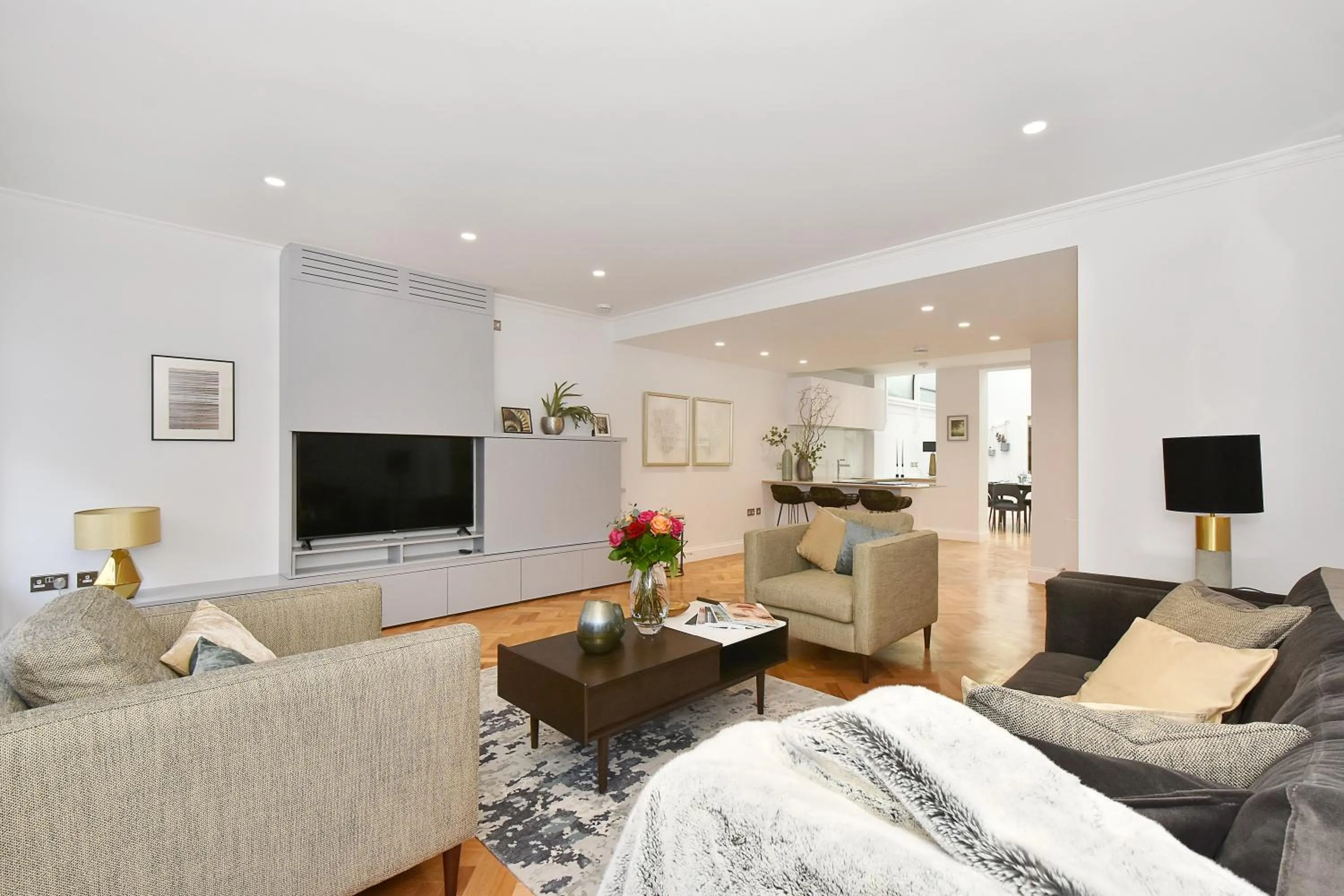 Living room in London Choice Apartments - Mayfair - Piccadilly