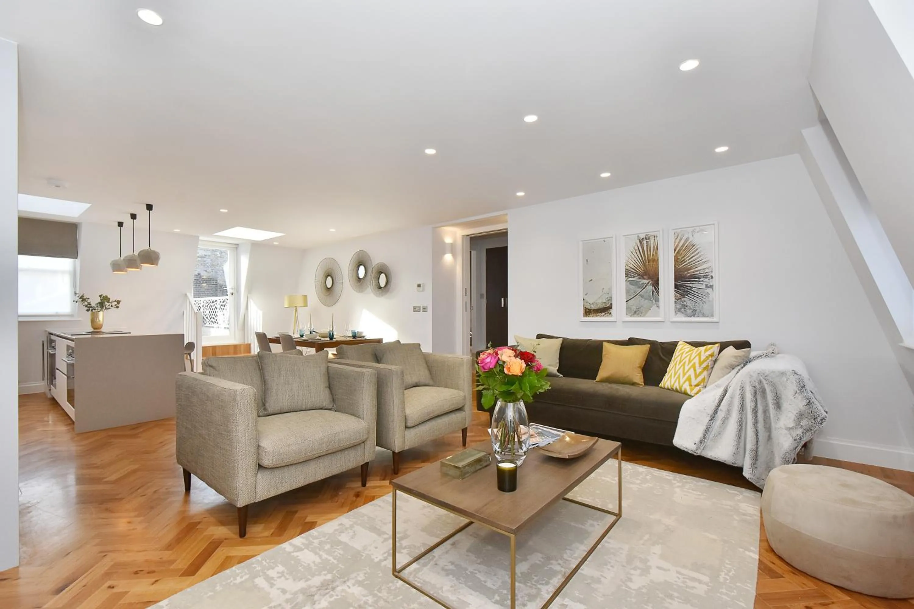 Seating area in London Choice Apartments - Mayfair - Piccadilly