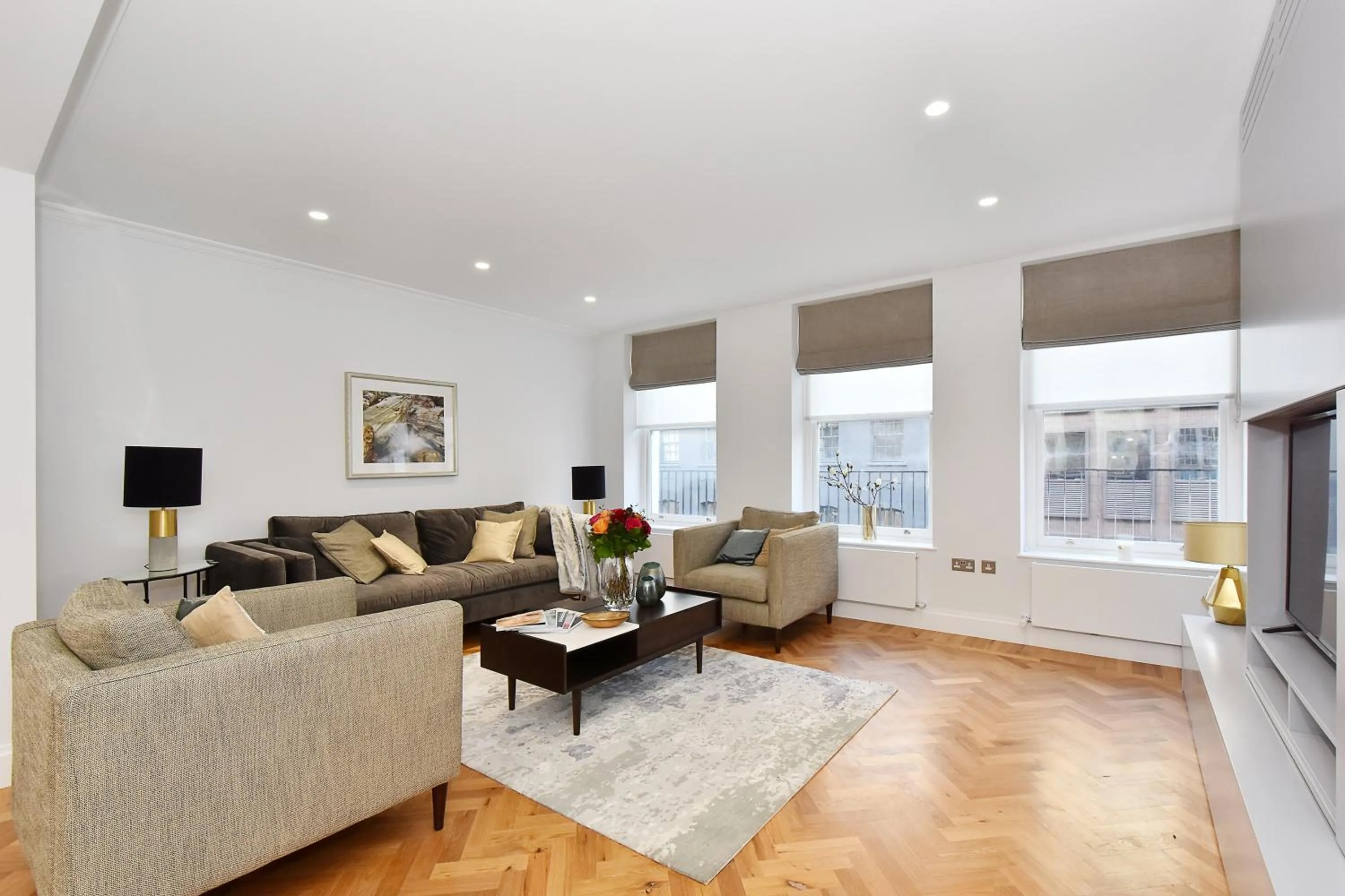 Seating area in London Choice Apartments - Mayfair - Piccadilly