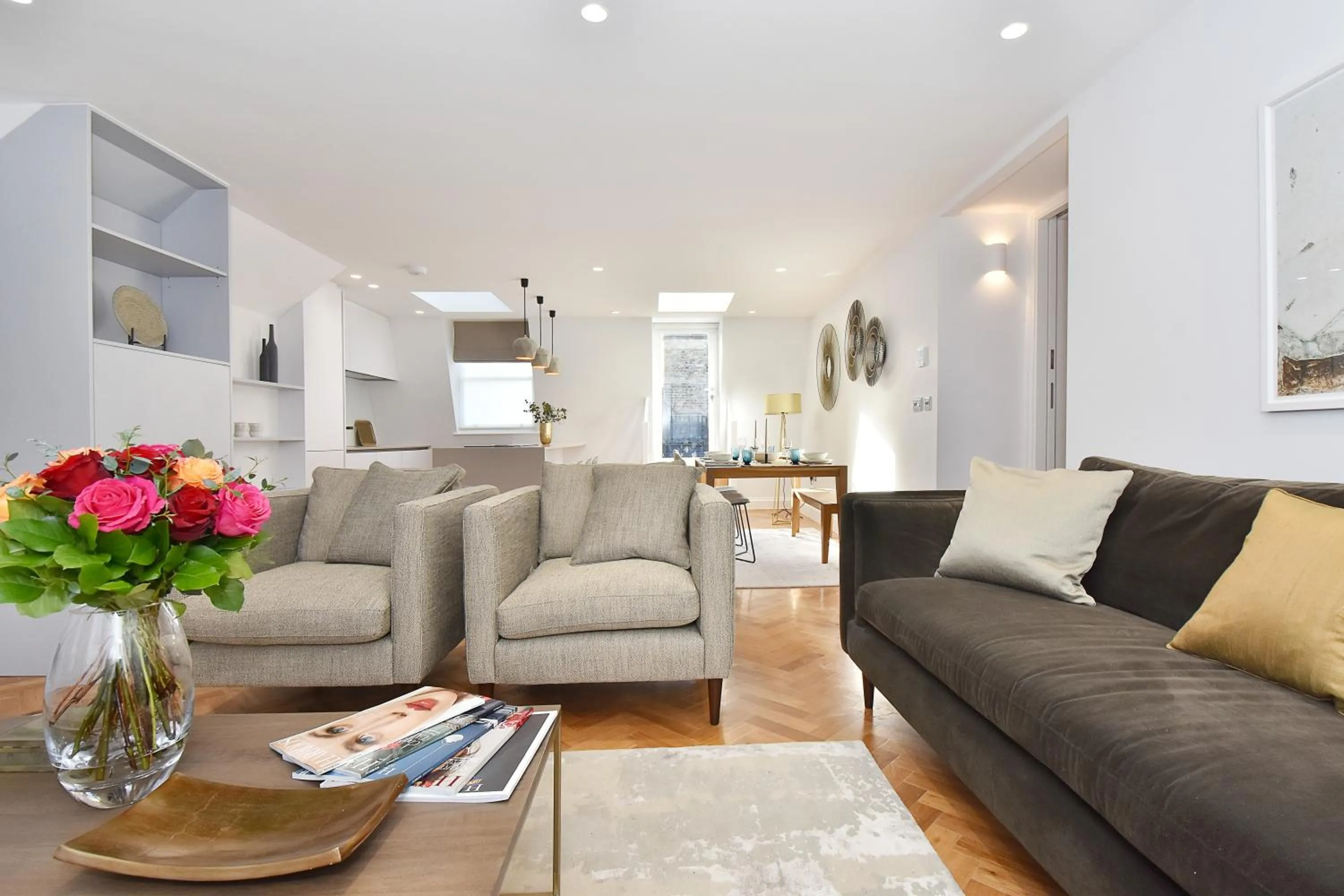 Living room in London Choice Apartments - Mayfair - Piccadilly