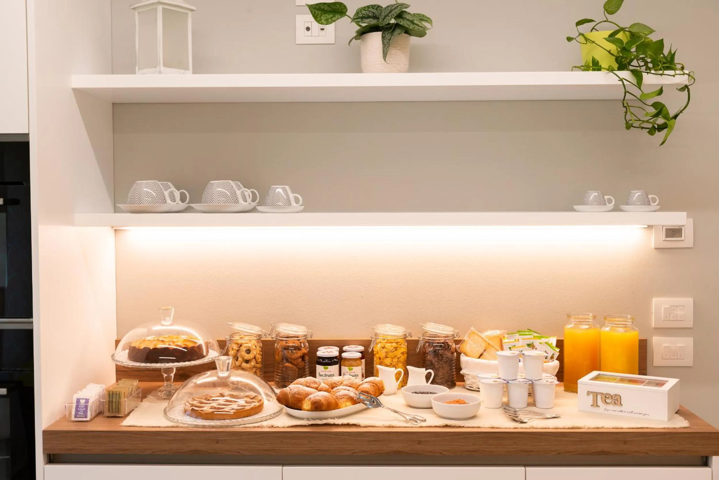 Buffet breakfast in B&B Il Soffione