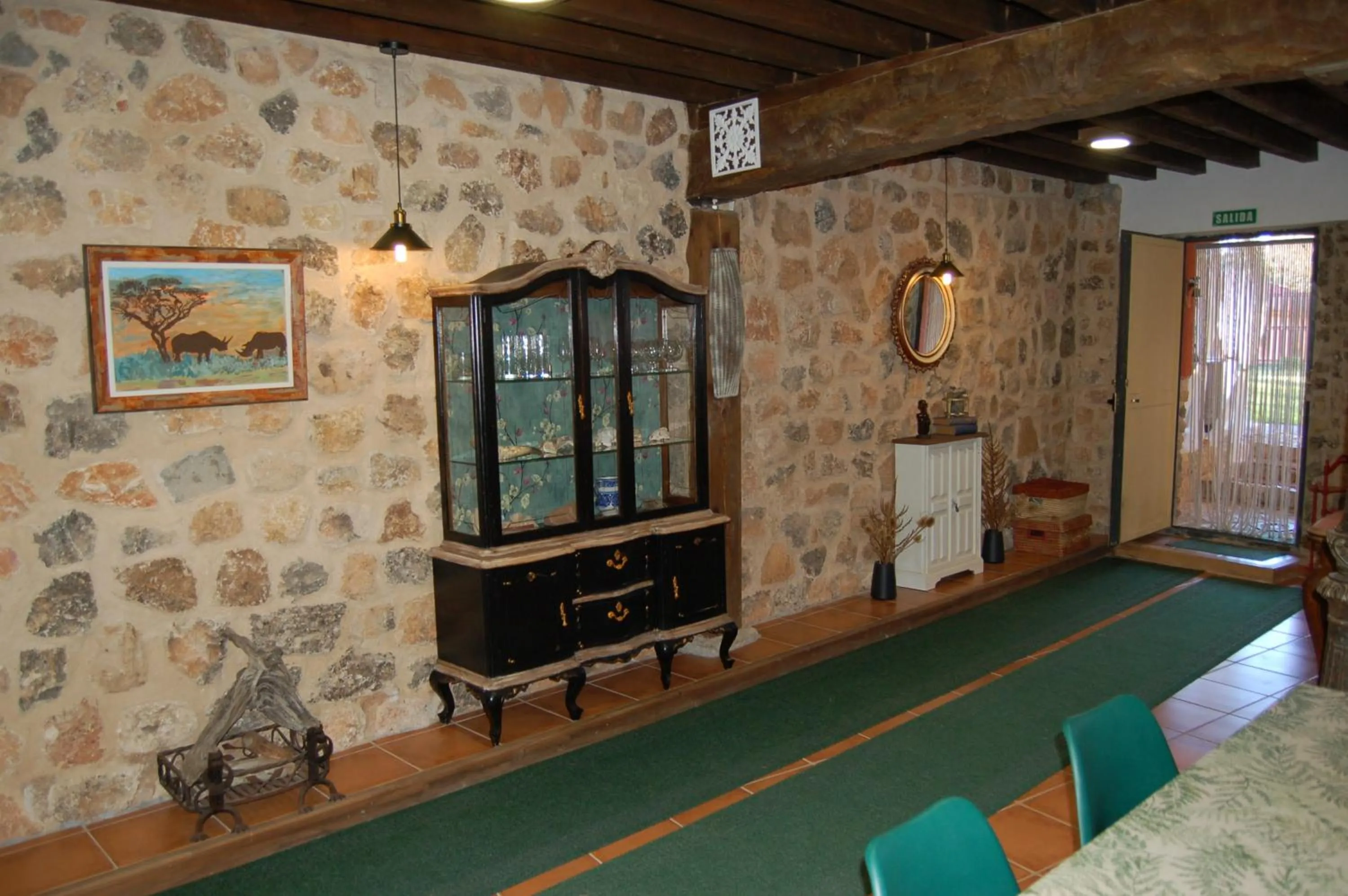 Dining area in Posada Casa Juanes
