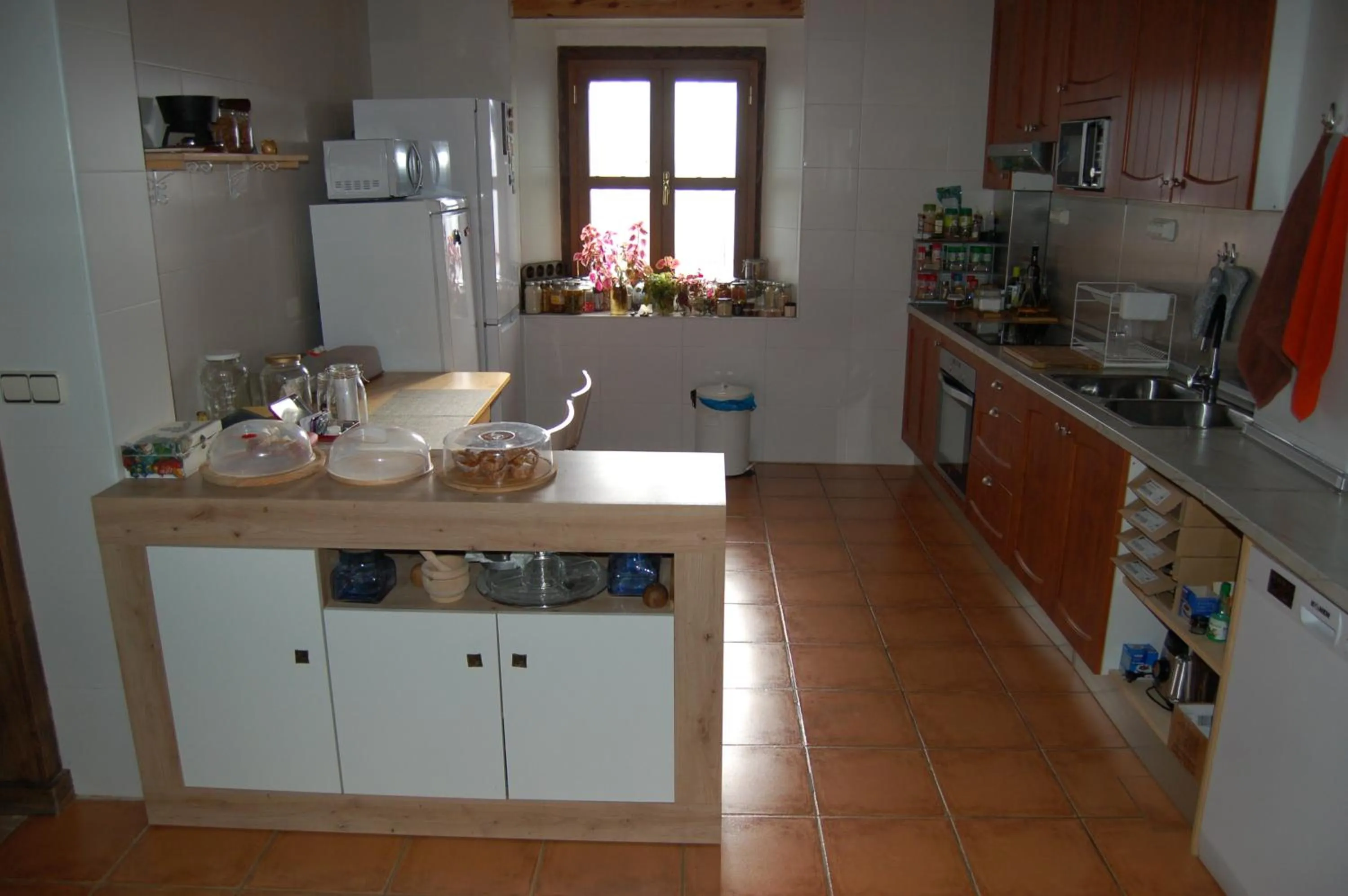Kitchen or kitchenette in Posada Casa Juanes