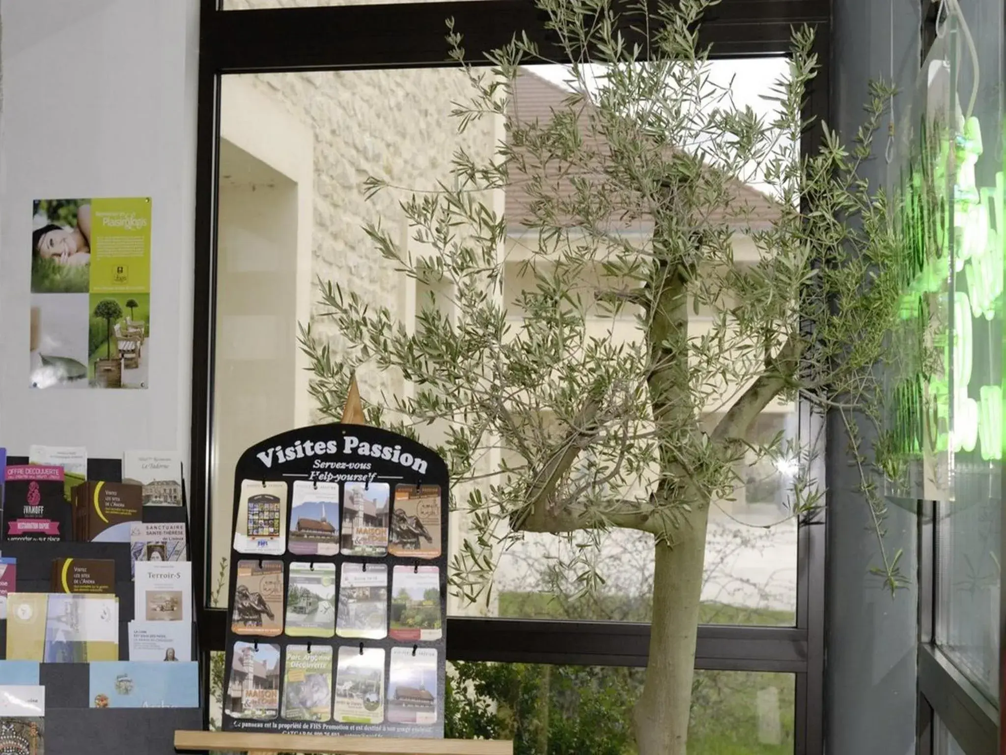 Lobby or reception in Logis Des Sources Lobby or reception in Logis Des Sources