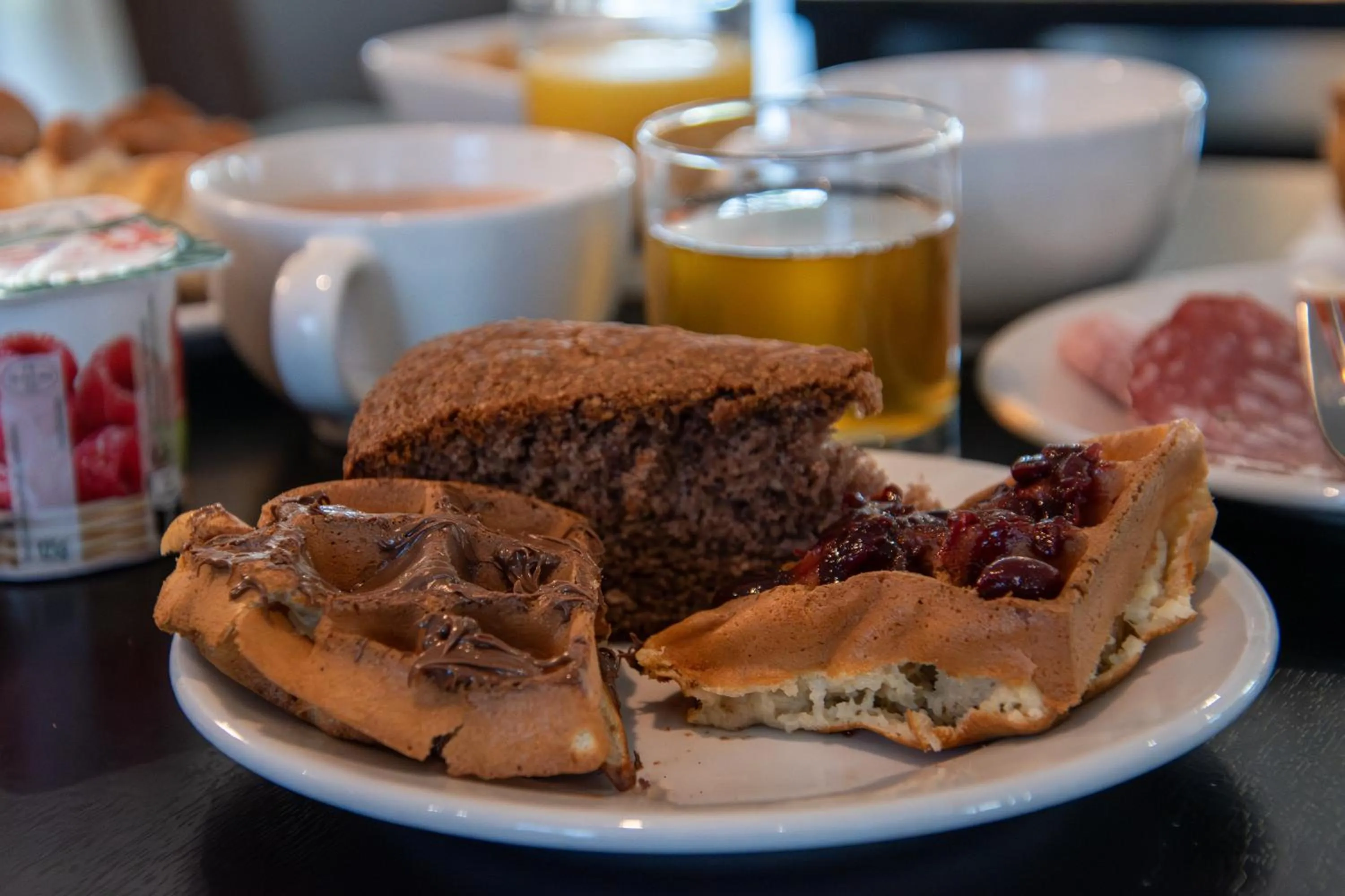 Breakfast in Logis Des Sources
