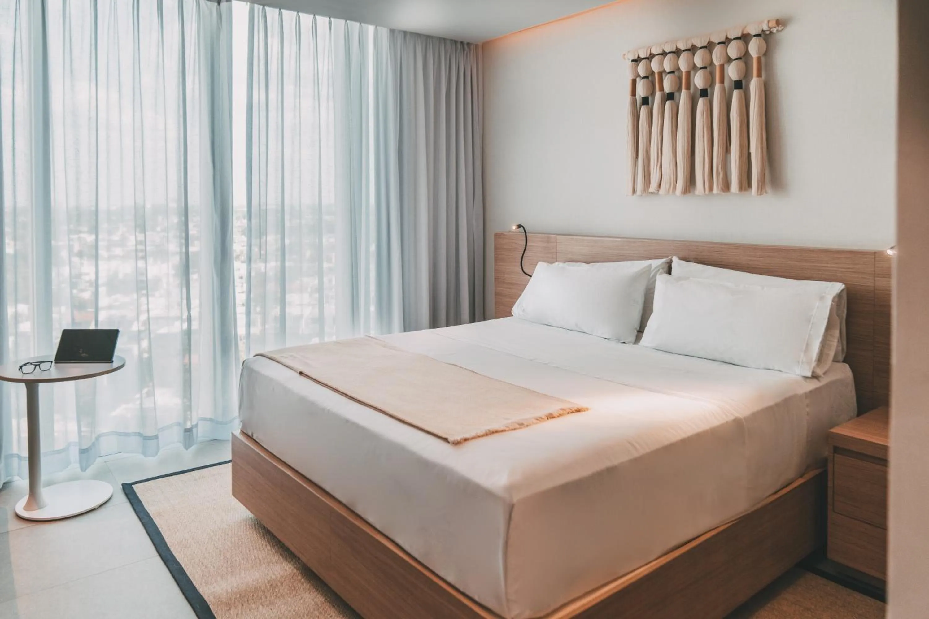 Bed in AKEN MIND Mérida Hotel