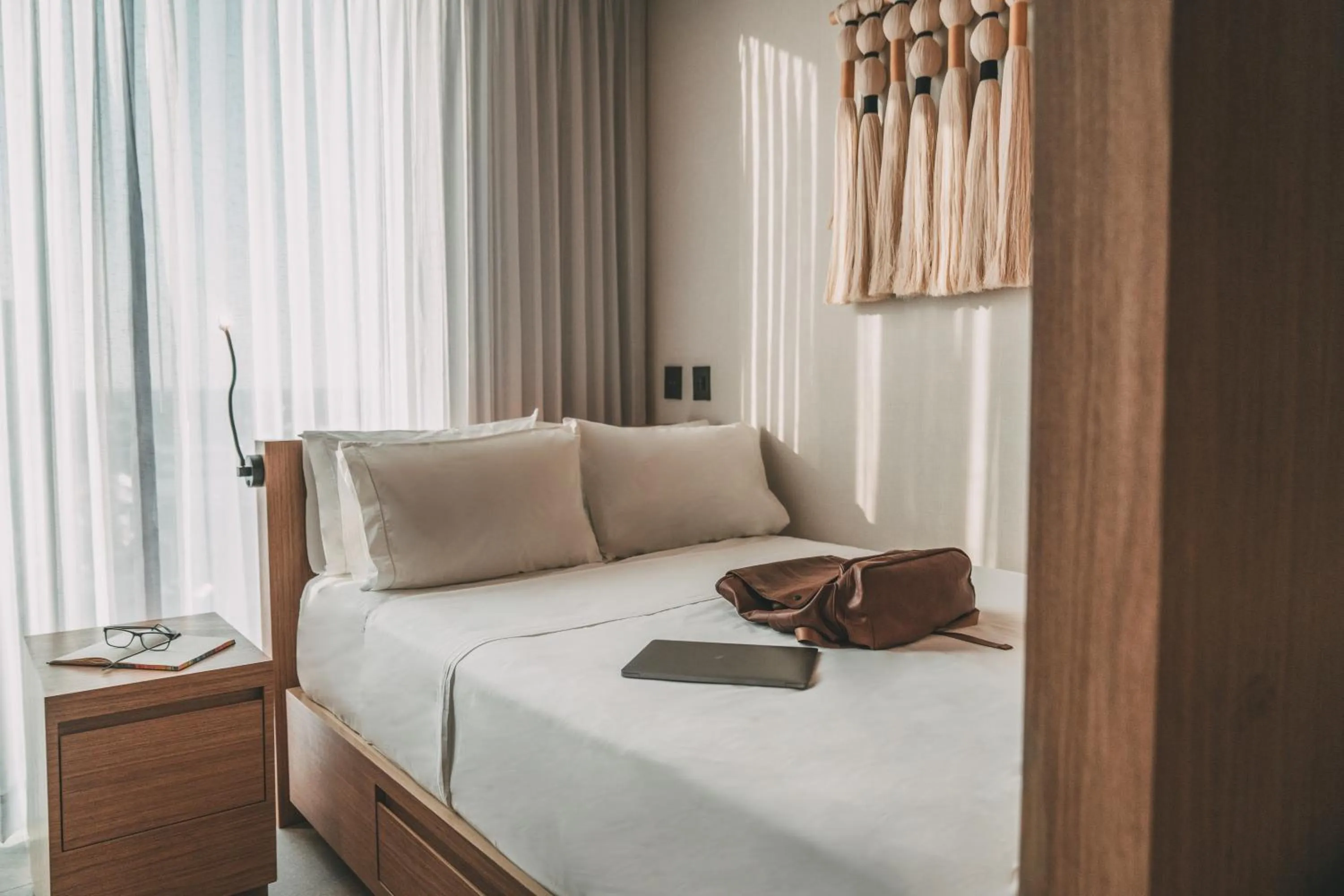 Bed in AKEN MIND Mérida Hotel