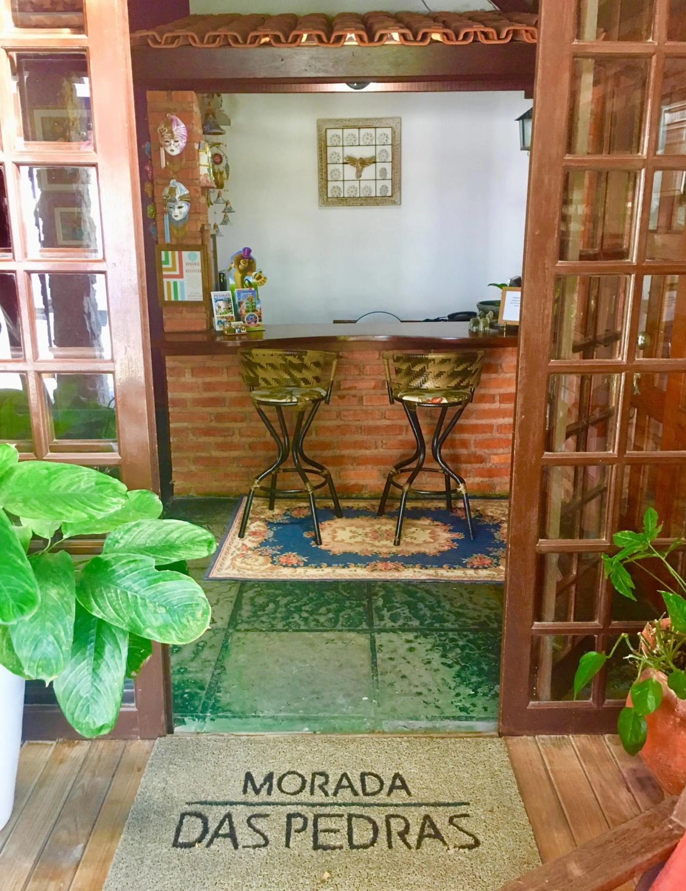 Lobby or reception in Morada das Pedras