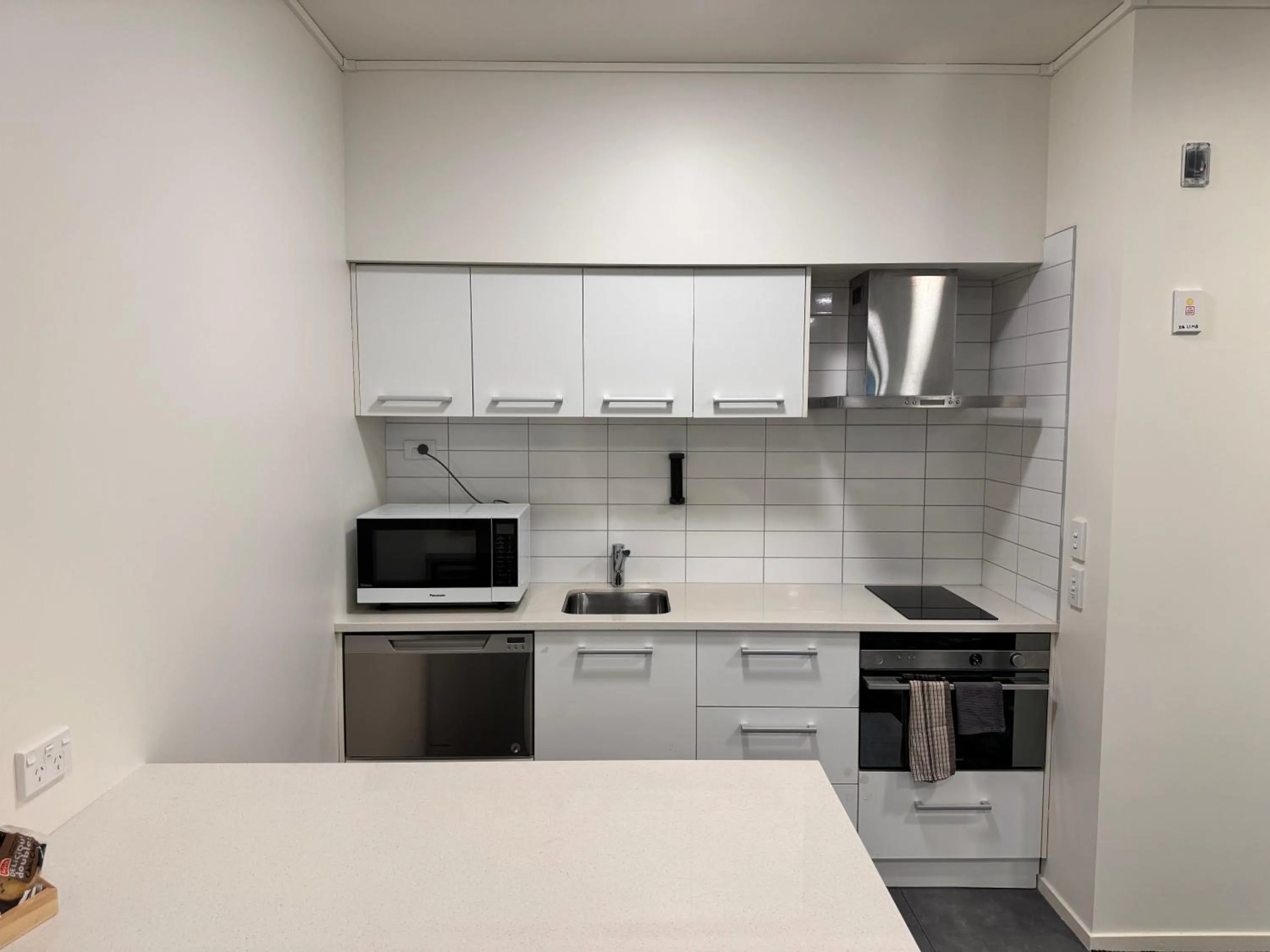 Kitchen or kitchenette in Zeta Motel