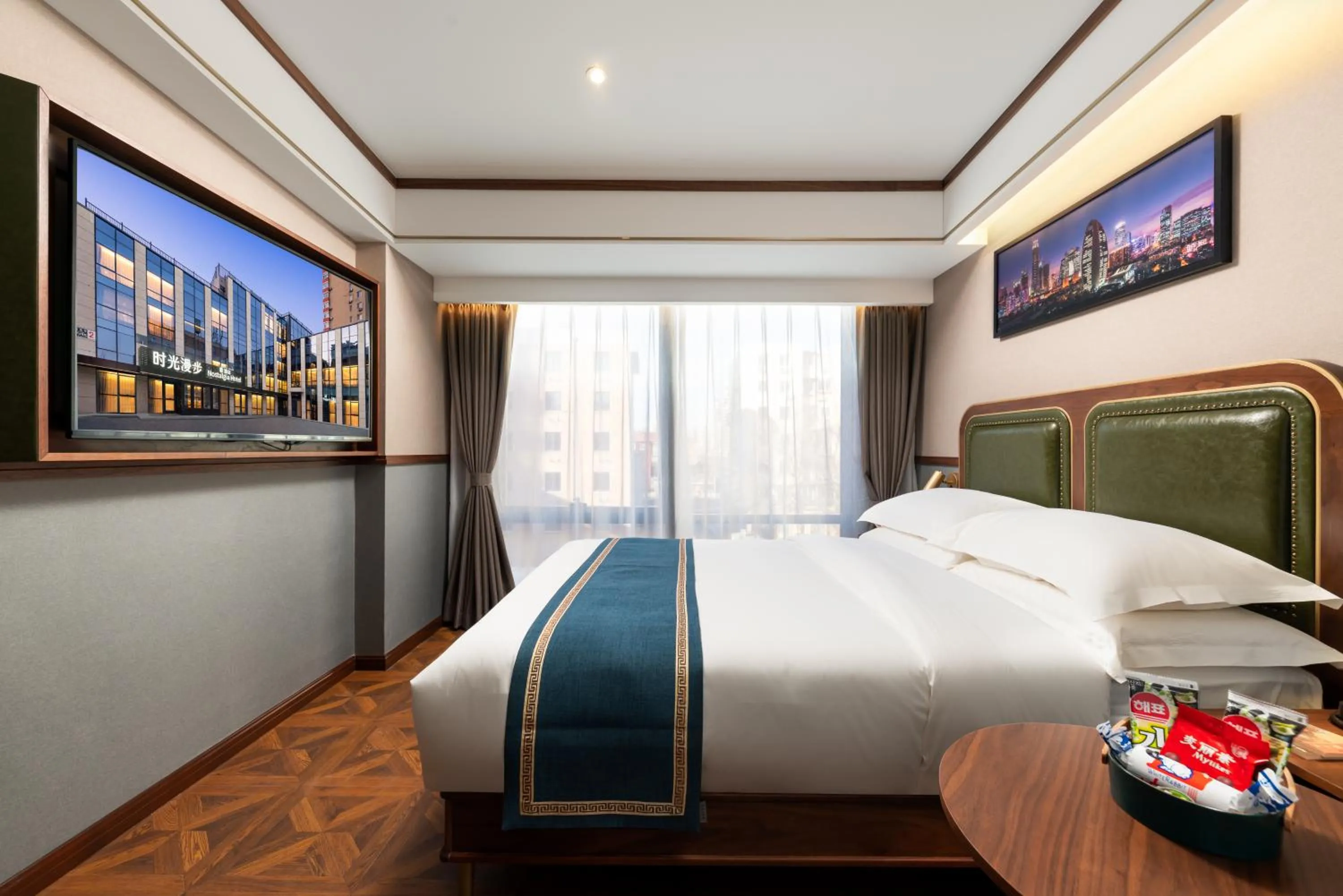 Bed in Nostalgia S Hotel Beijing CCTV