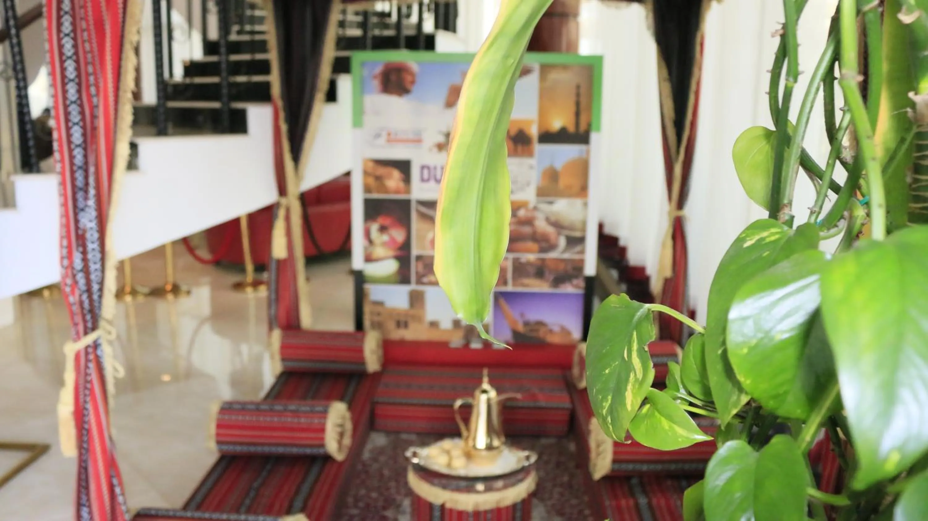 Decorative detail in Dubai Grand Hotel by Fortune, Dubai Airport