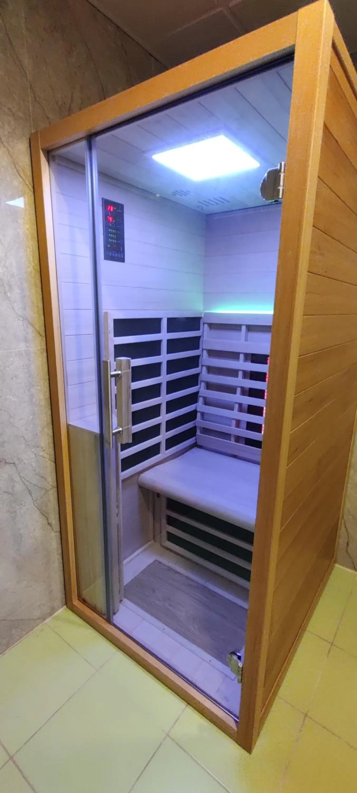 Sauna in Dubai Grand Hotel by Fortune, Dubai Airport