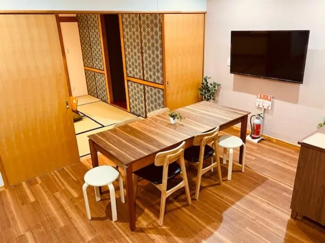 Living room in Ostay Numabukuro Hotel Apartment