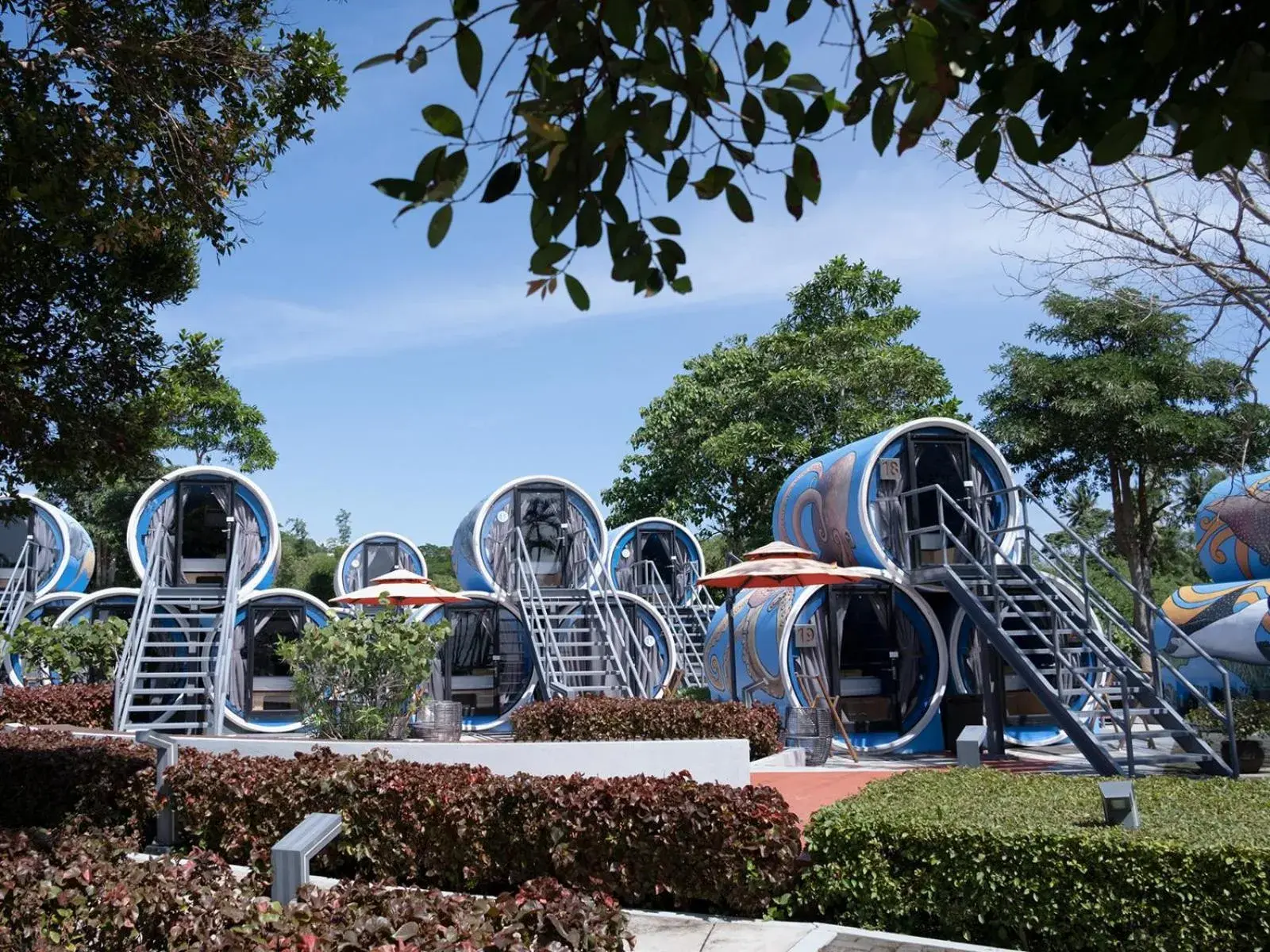 Pool view in Cocoons Club Laiya Pool view in Cocoons Club Laiya