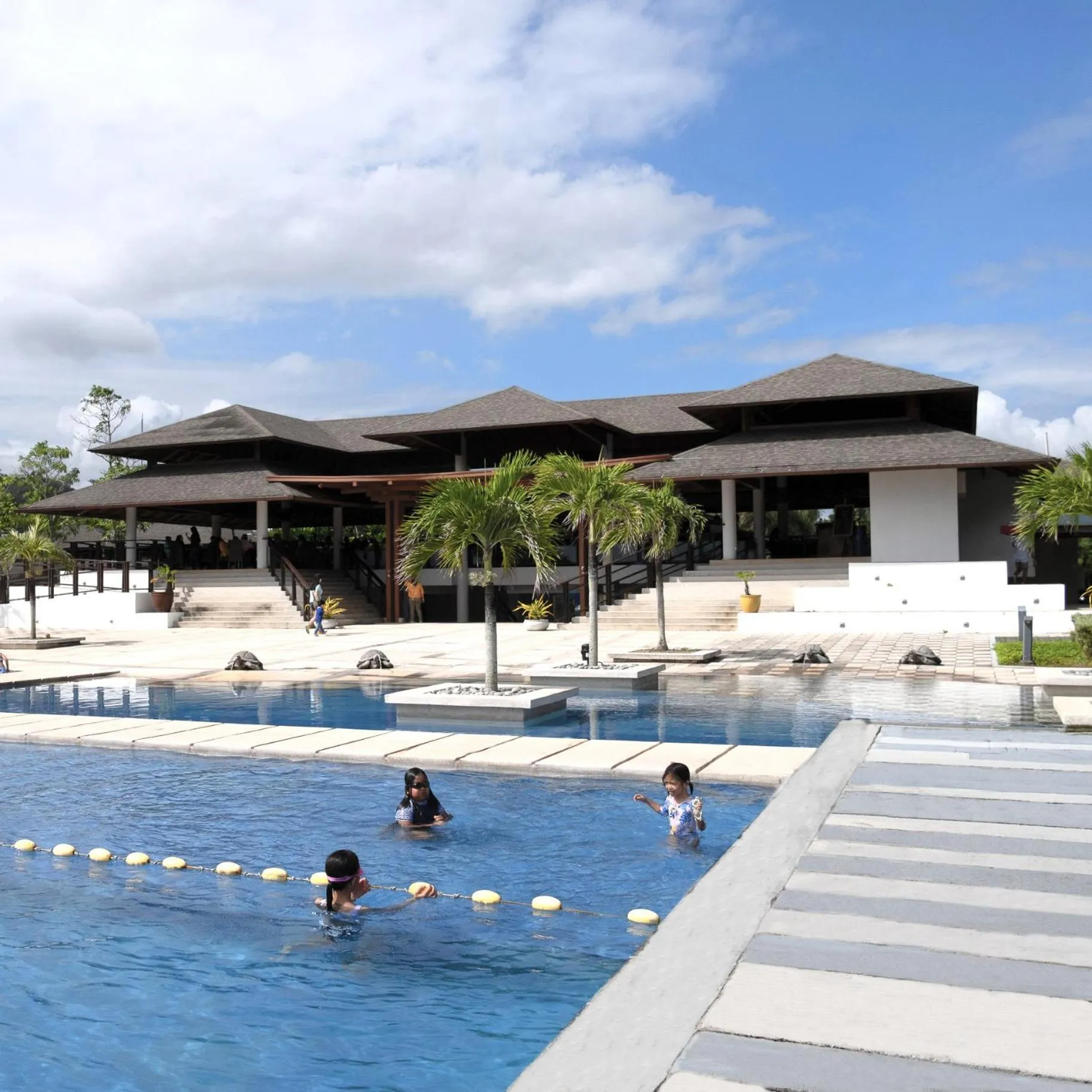 Swimming pool in Cocoons Club Laiya