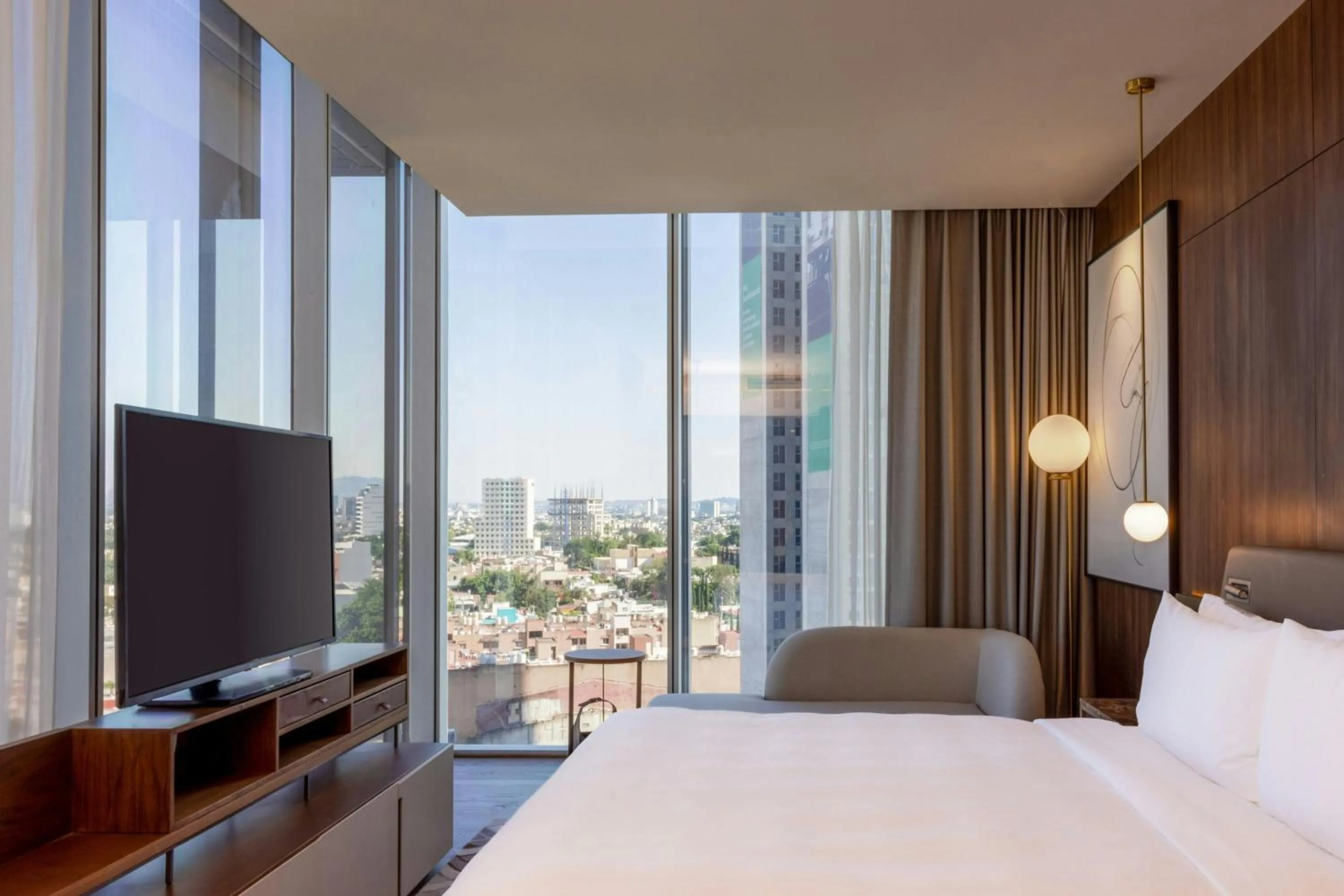 Photo of the whole room, Bed in JW Marriott Hotel Guadalajara