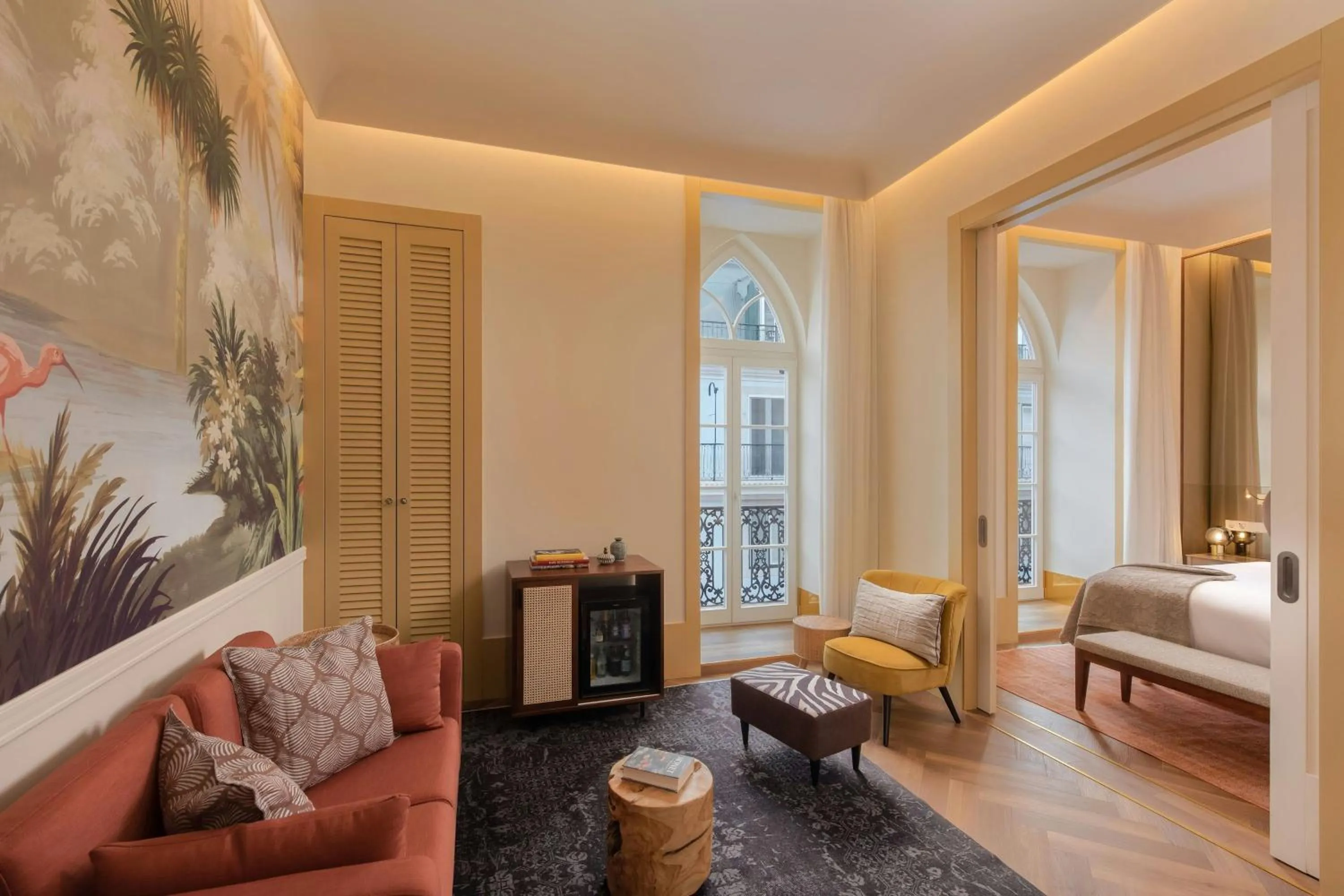 Living room in The Ivens, Autograph Collection