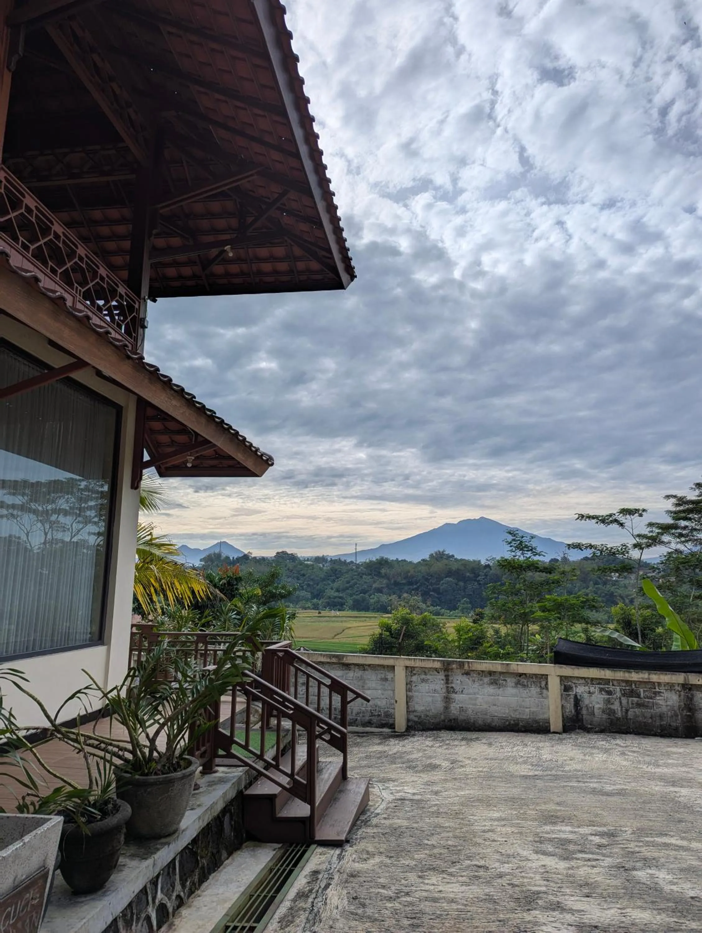 View (from property/room) in Kasuari Exotic Resort Magelang