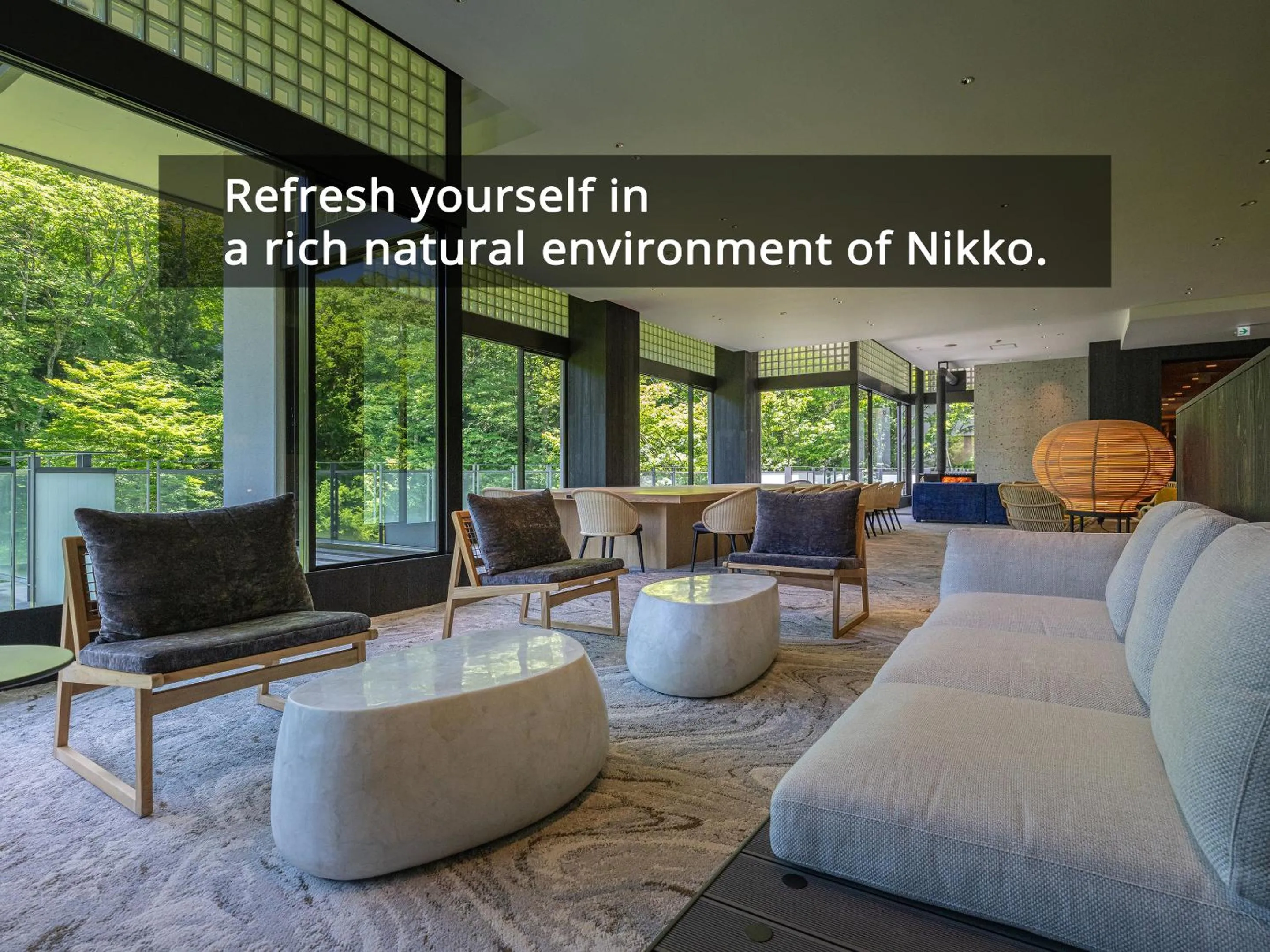 Lobby or reception in KAMENOI HOTEL Nikko Yunishigawa All-Inclusive Resort
