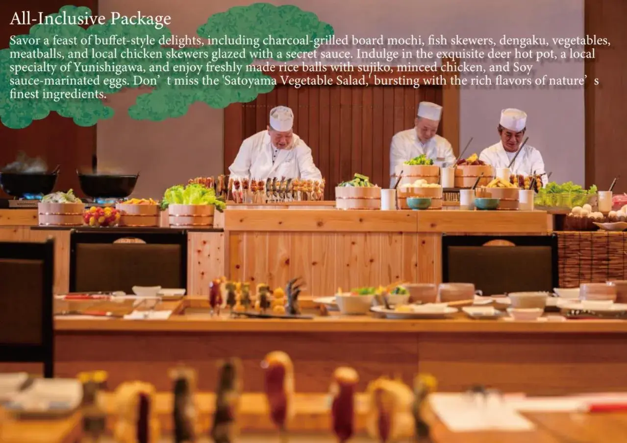 Restaurant/places to eat in KAMENOI HOTEL Nikko Yunishigawa All-Inclusive Resort Restaurant/places to eat in KAMENOI HOTEL Nikko Yunishigawa All-Inclusive Resort