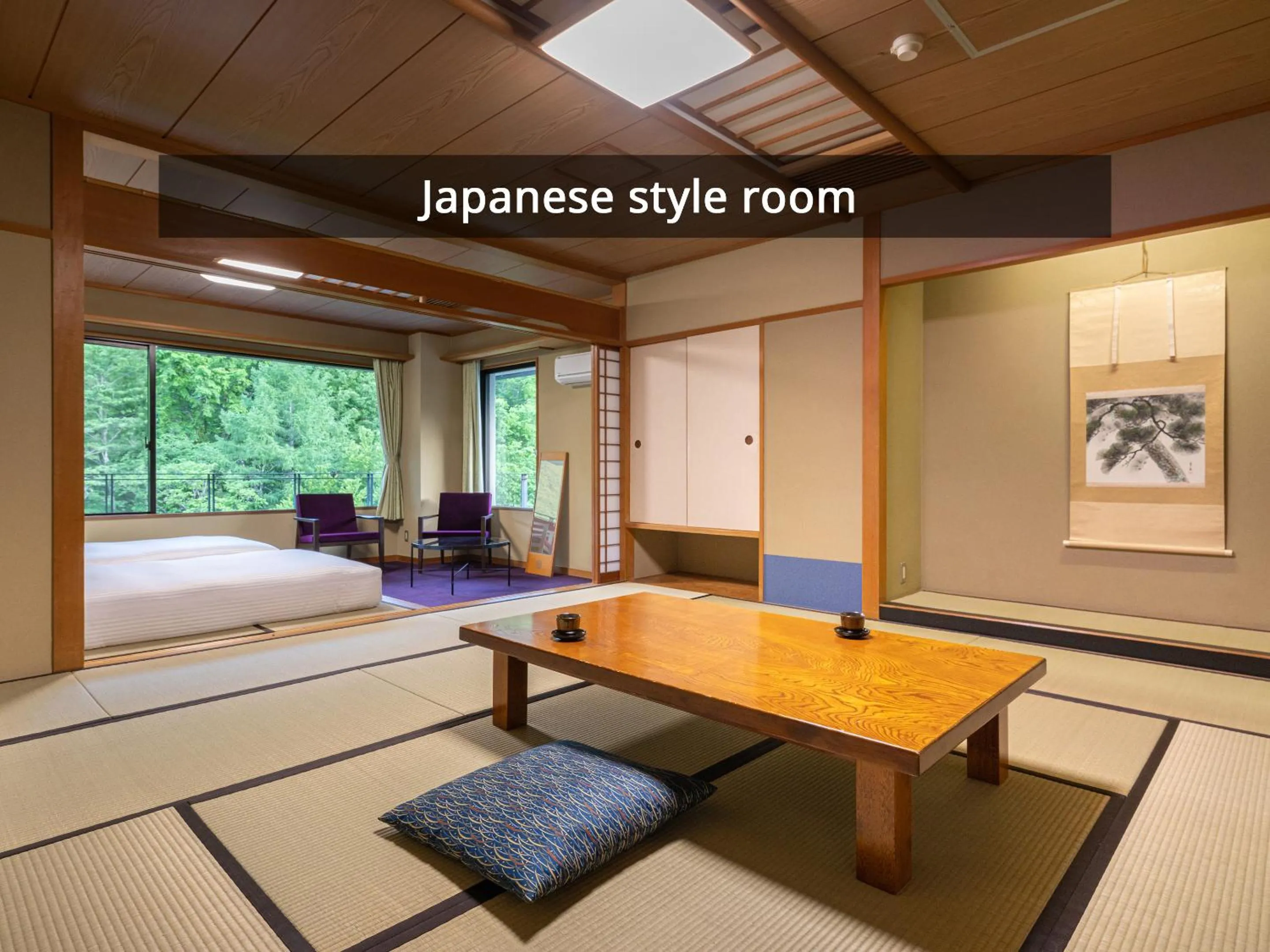 Photo of the whole room in KAMENOI HOTEL Nikko Yunishigawa All-Inclusive Resort